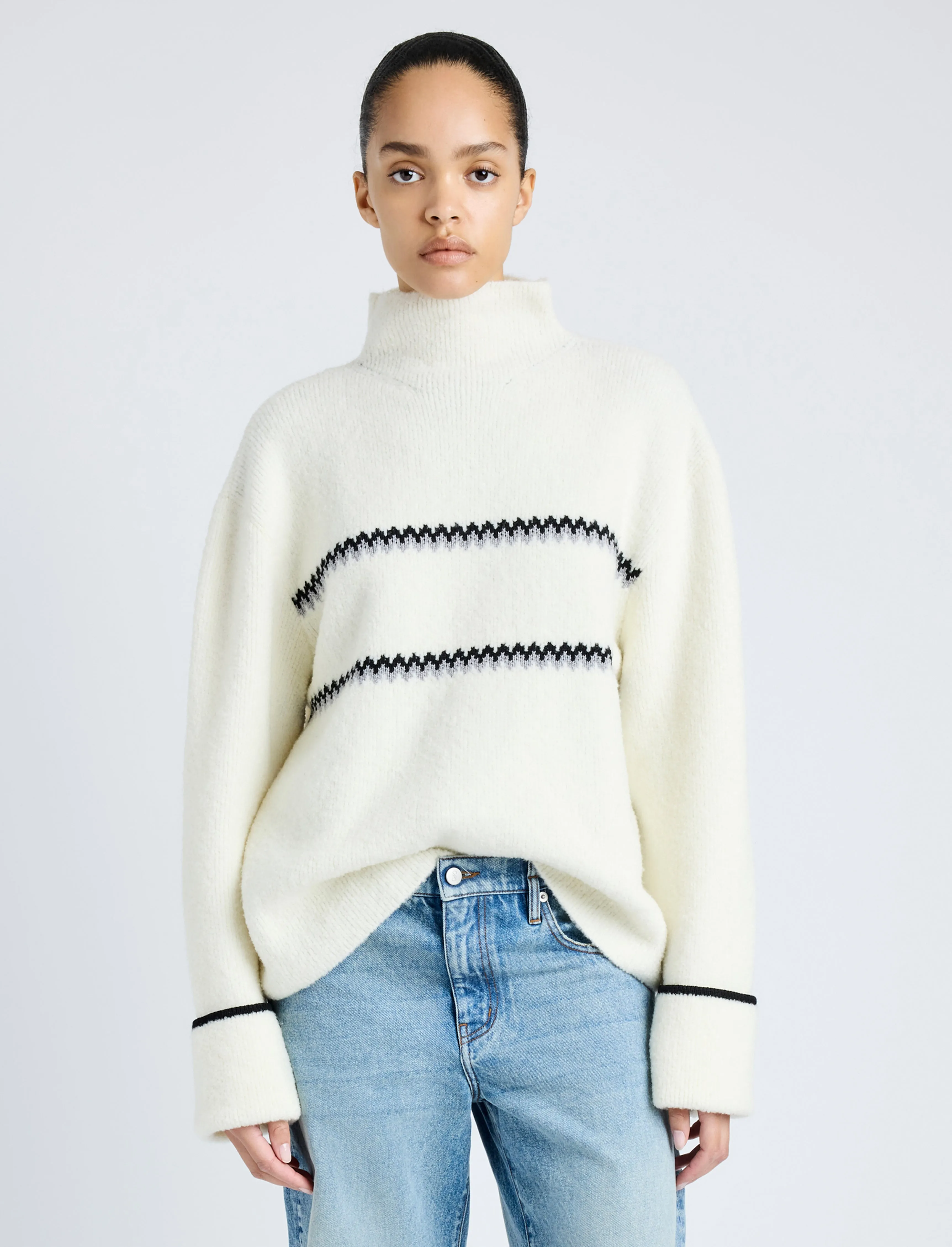 Anne Fairisle Sweater in Merino Wool sold by Proenza Schouler product image thumbnail 2