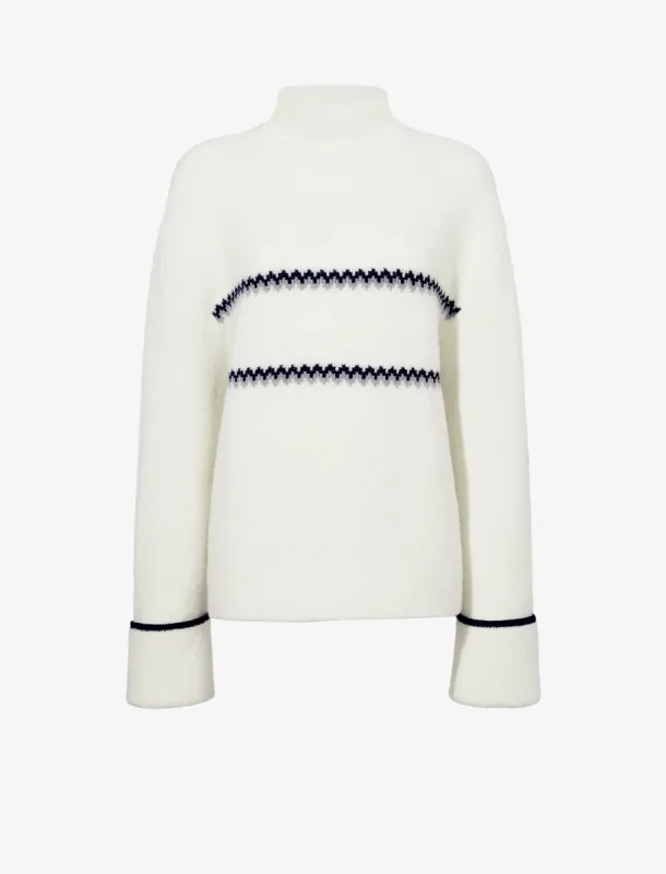 Anne Fairisle Sweater in Merino Wool made by Proenza Schouler