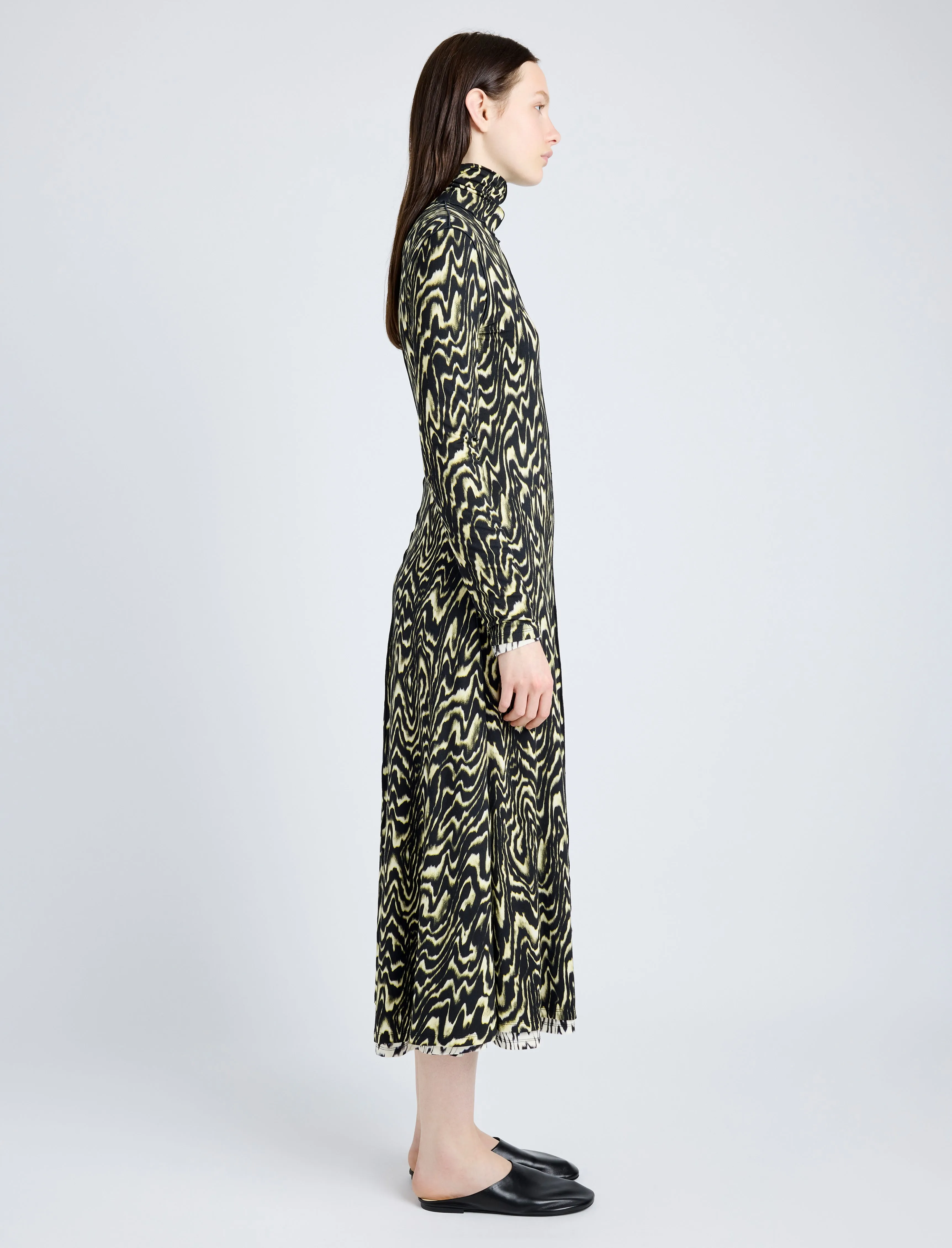Marion Dress in Printed Jersey sold by Proenza Schouler product image thumbnail 3