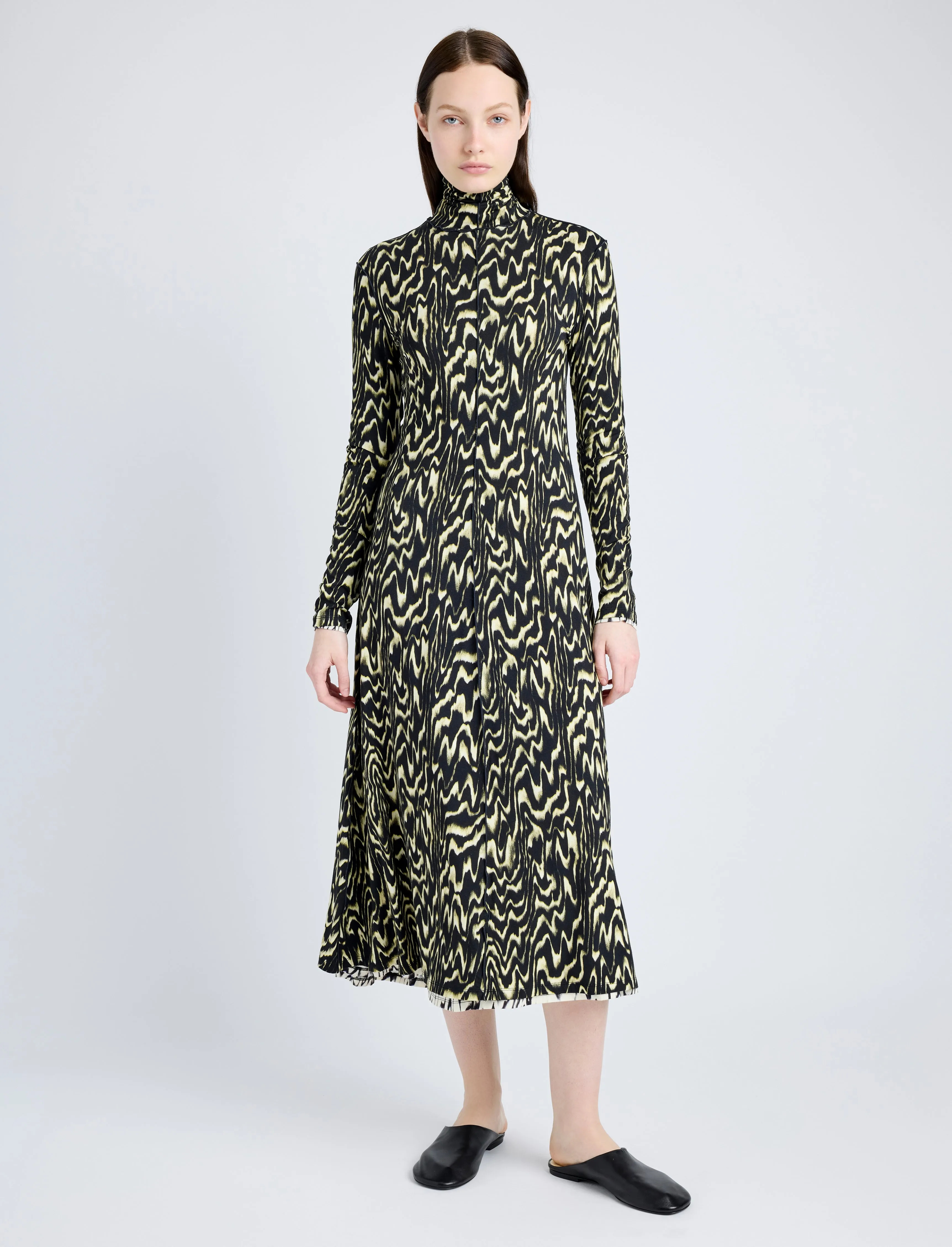 Marion Dress in Printed Jersey sold by Proenza Schouler product image thumbnail 2