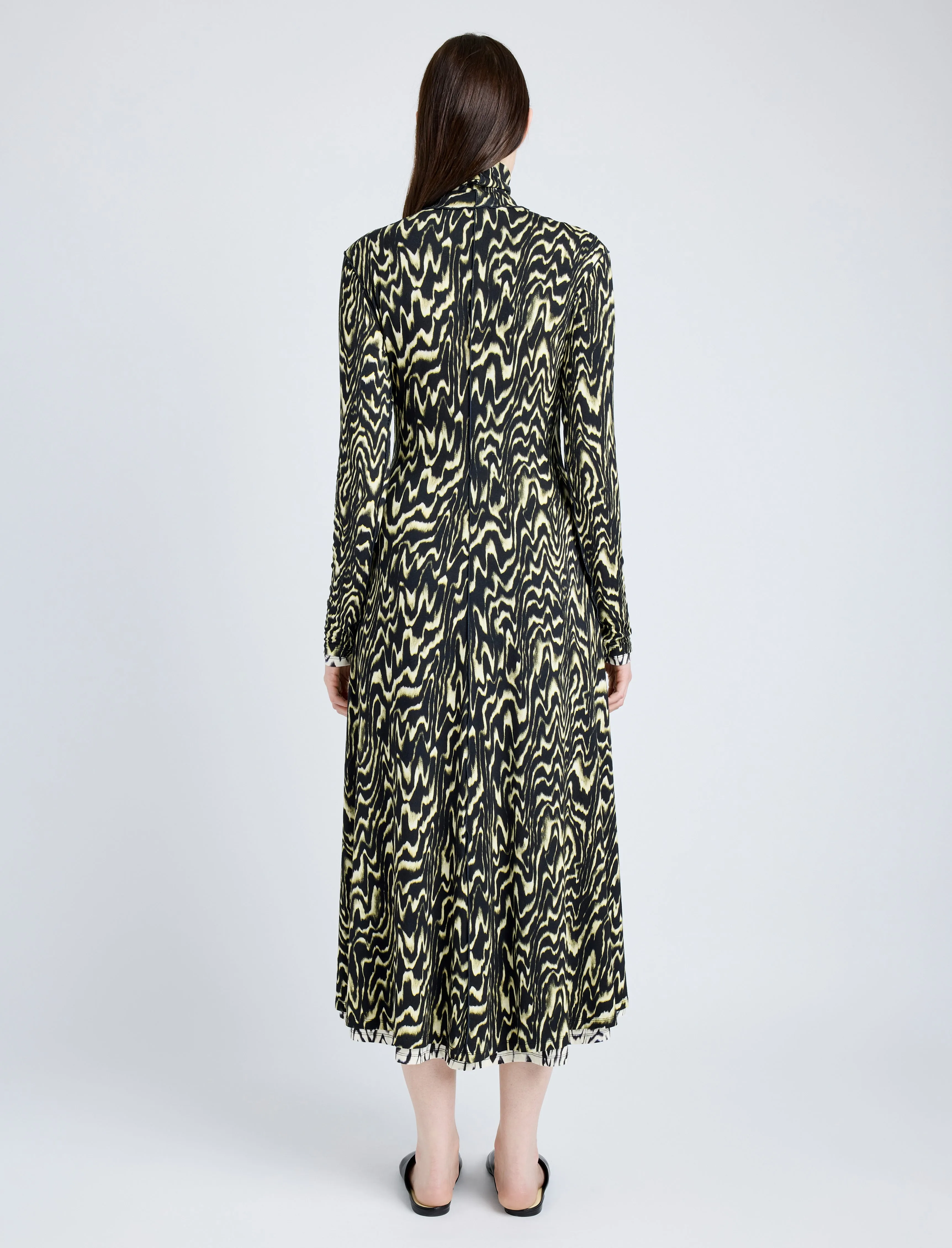 Marion Dress in Printed Jersey sold by Proenza Schouler product image thumbnail 4