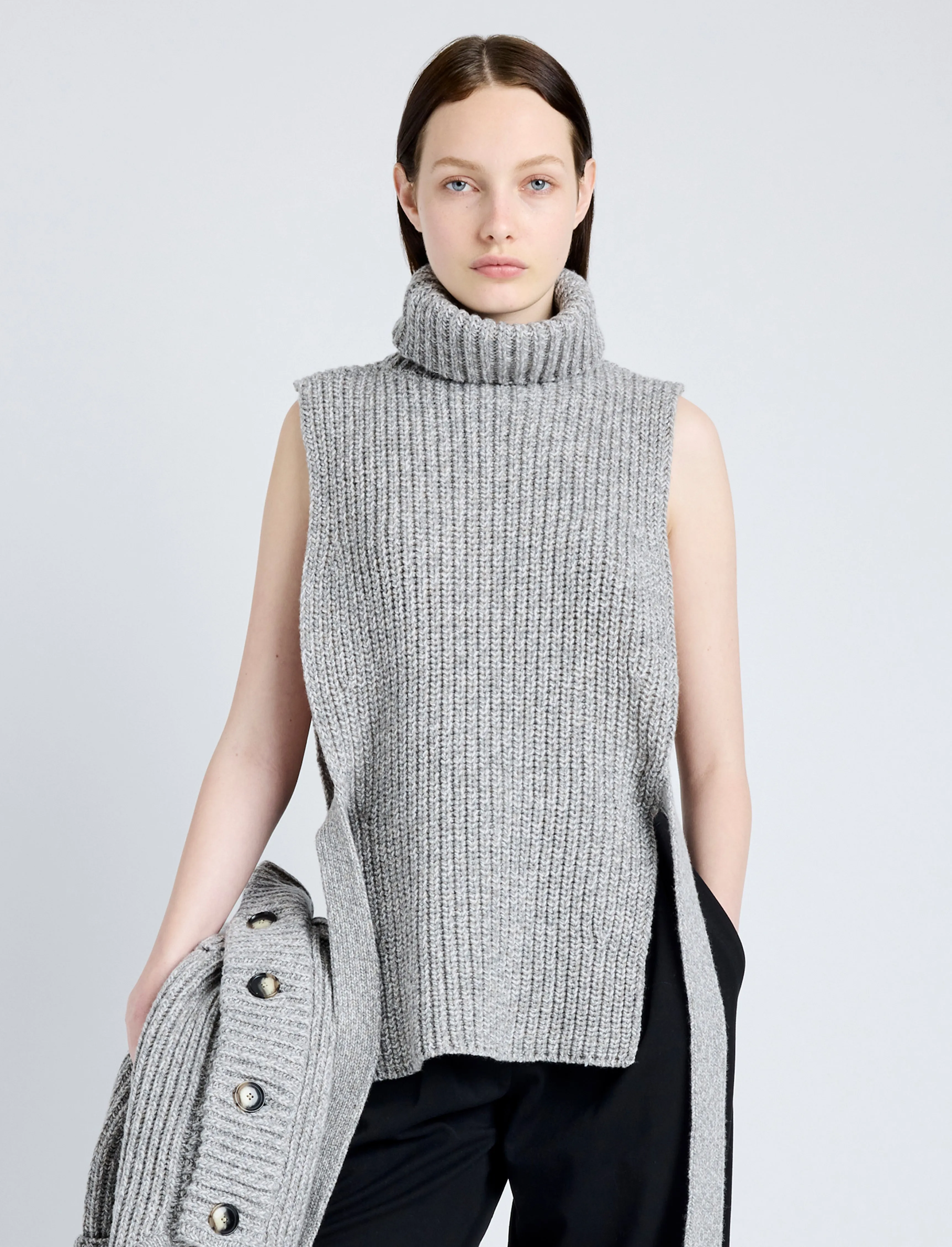 Ember Vest in Mouline Knits sold by Proenza Schouler product image thumbnail 2