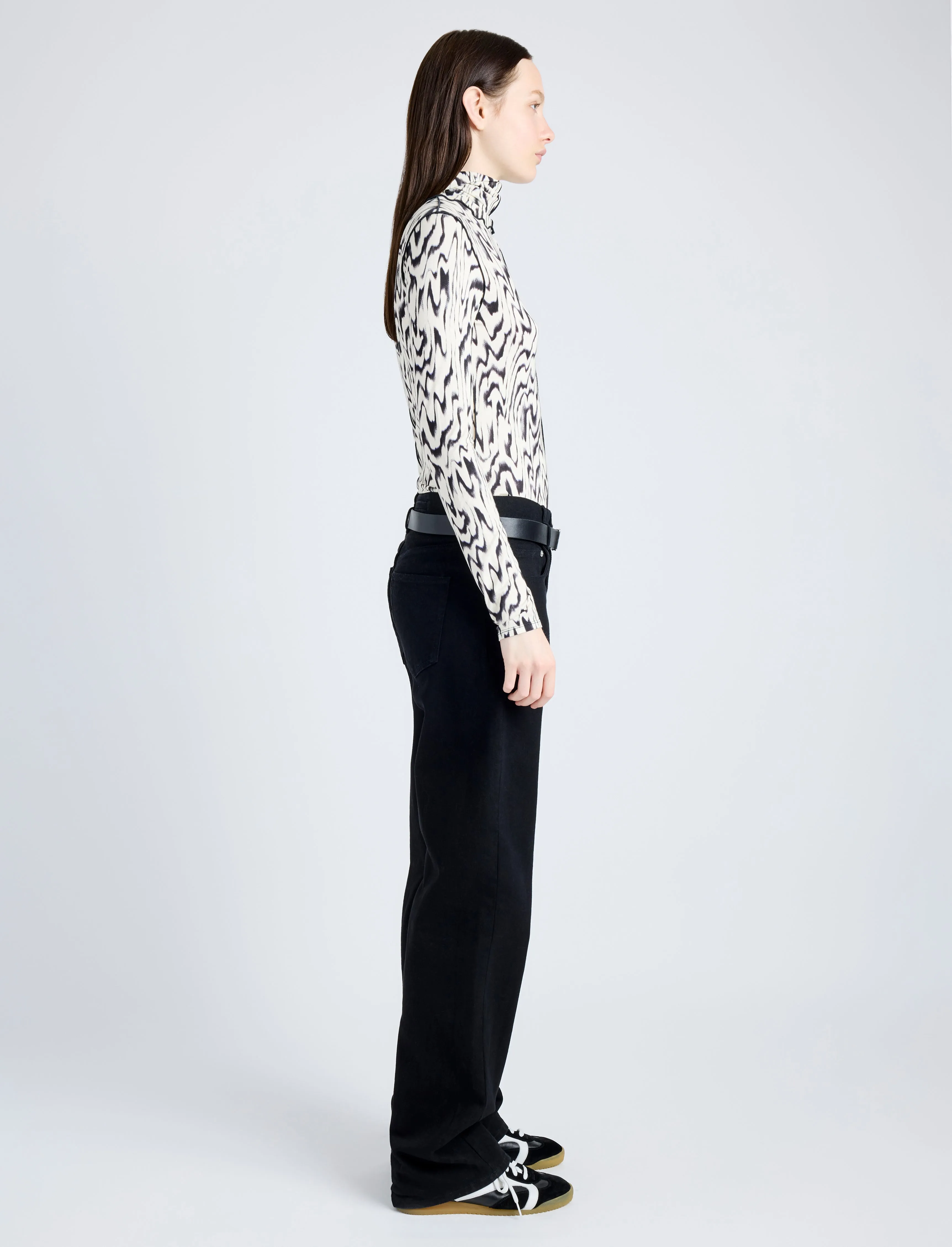 Audrey Top in Printed Jersey sold by Proenza Schouler product image thumbnail 4