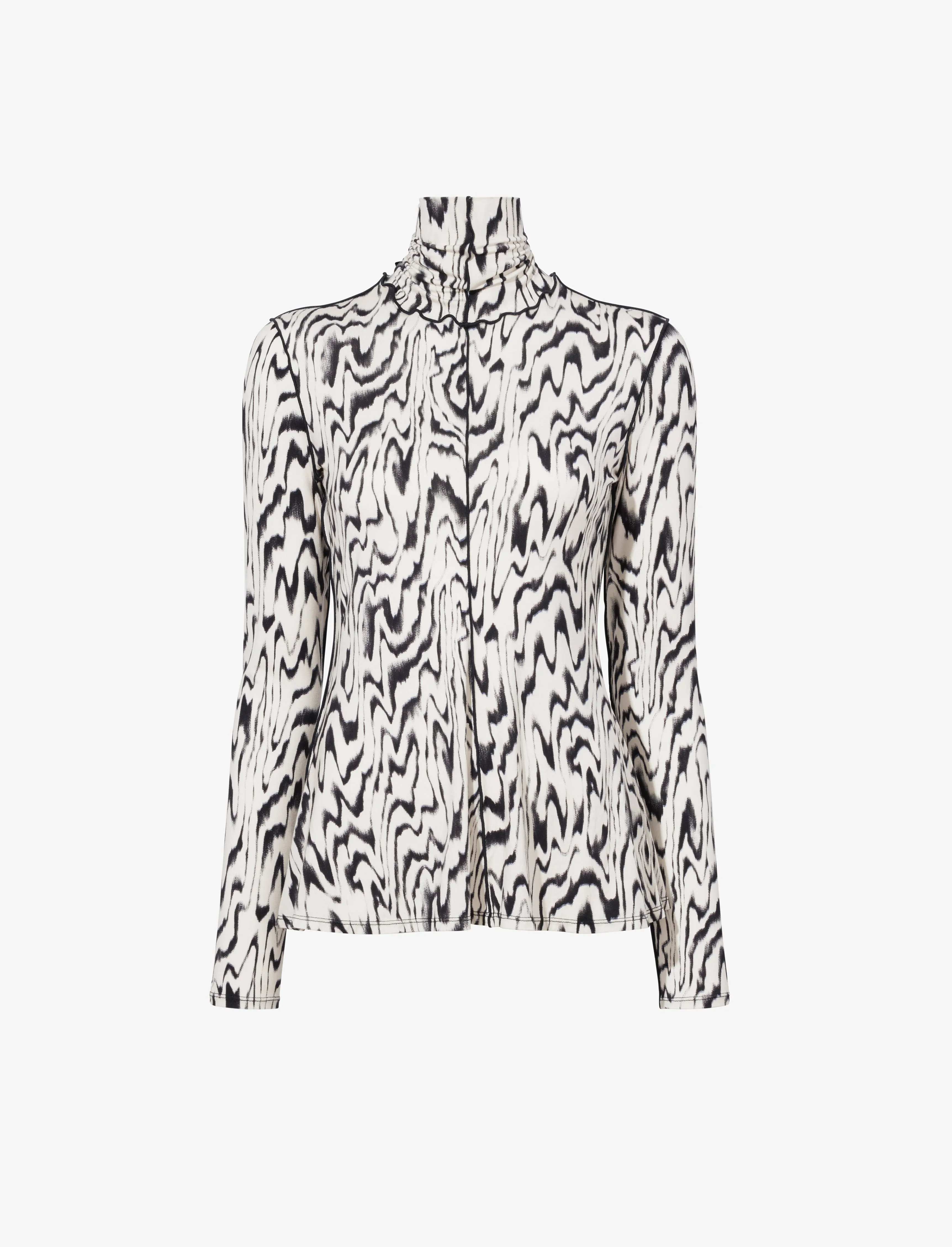 Audrey Top in Printed Jersey sold by Proenza Schouler