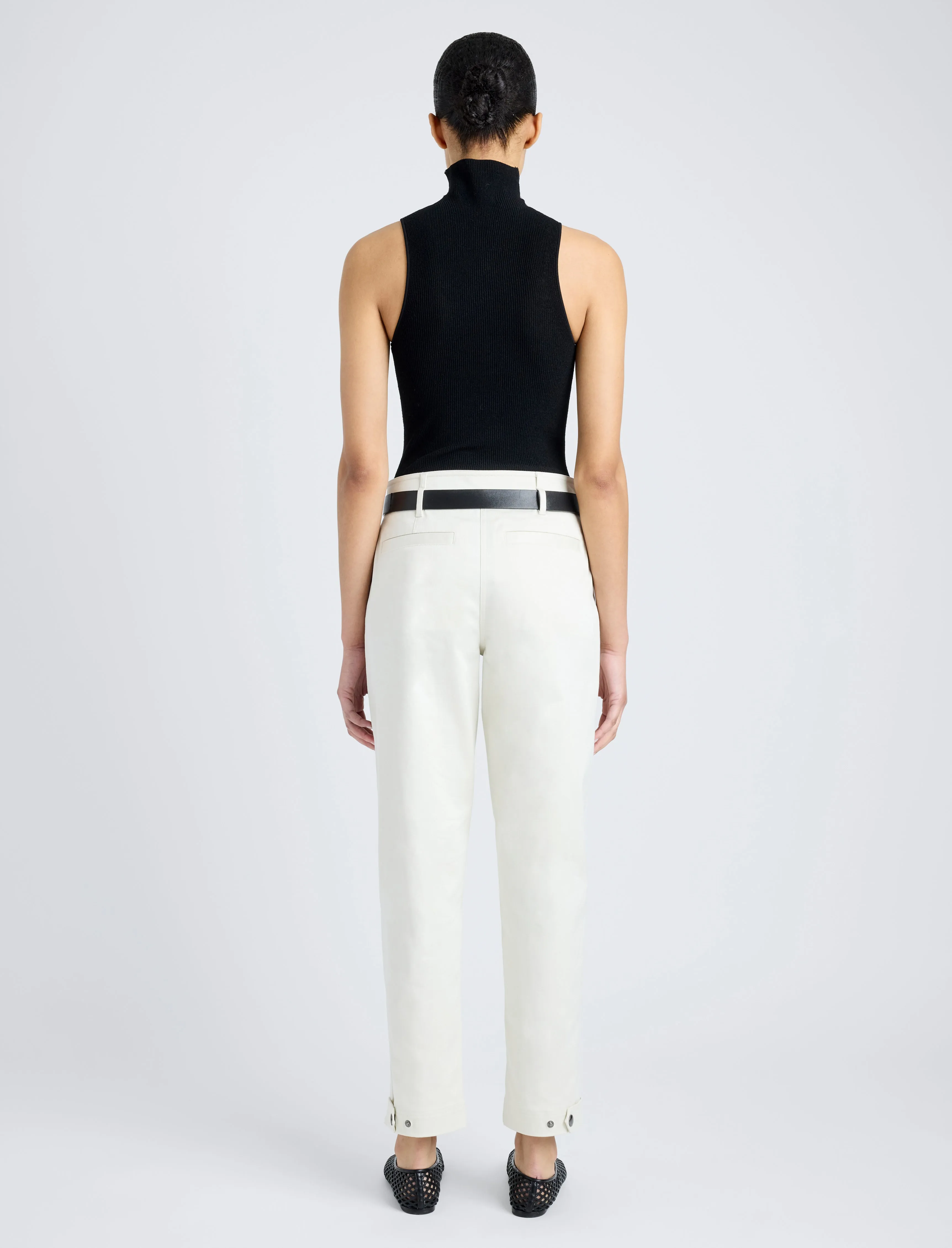 Cait Pant in Cotton Twill sold by Proenza Schouler product image thumbnail 4