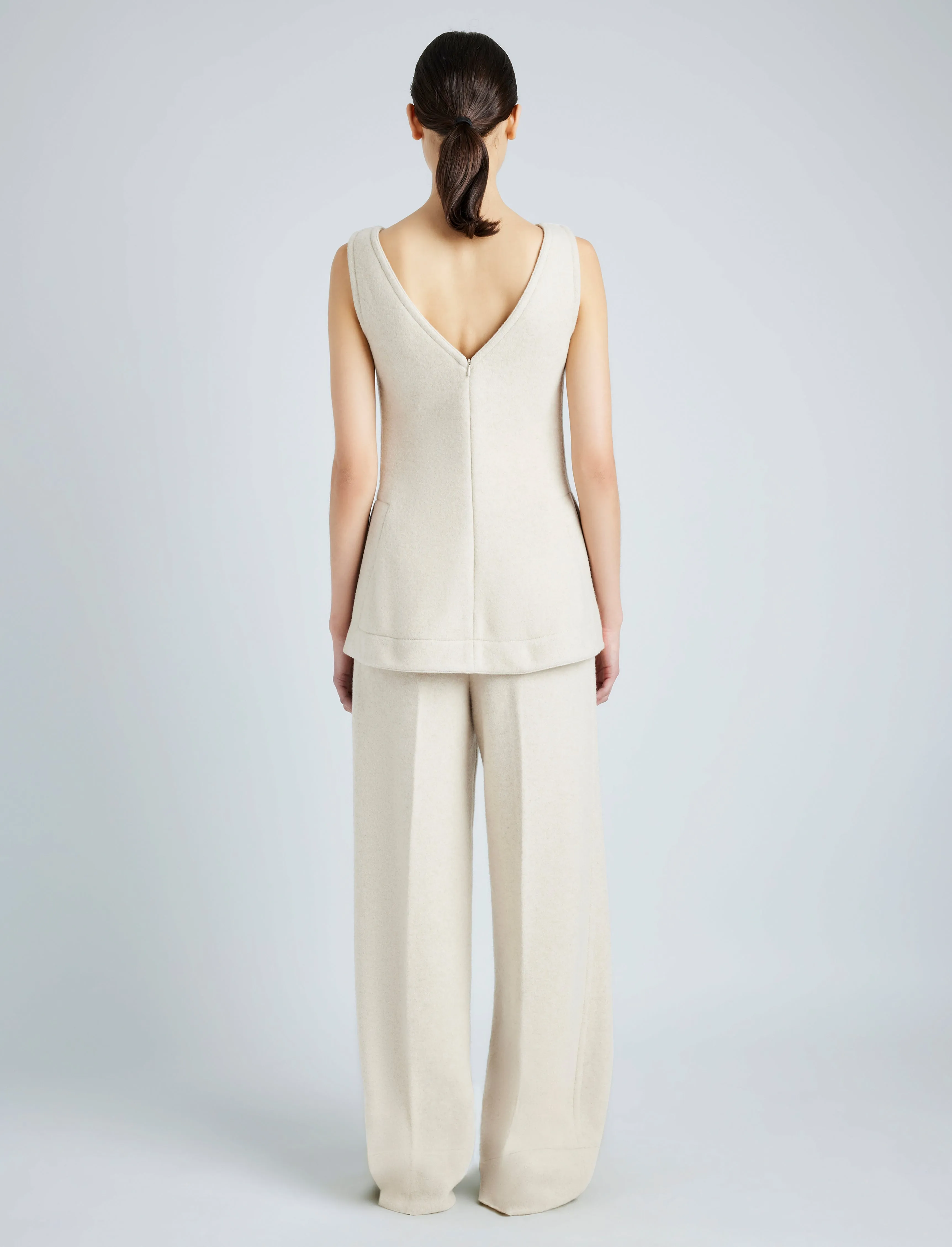 Violet Pant in Wool Jersey sold by Proenza Schouler product image thumbnail 4