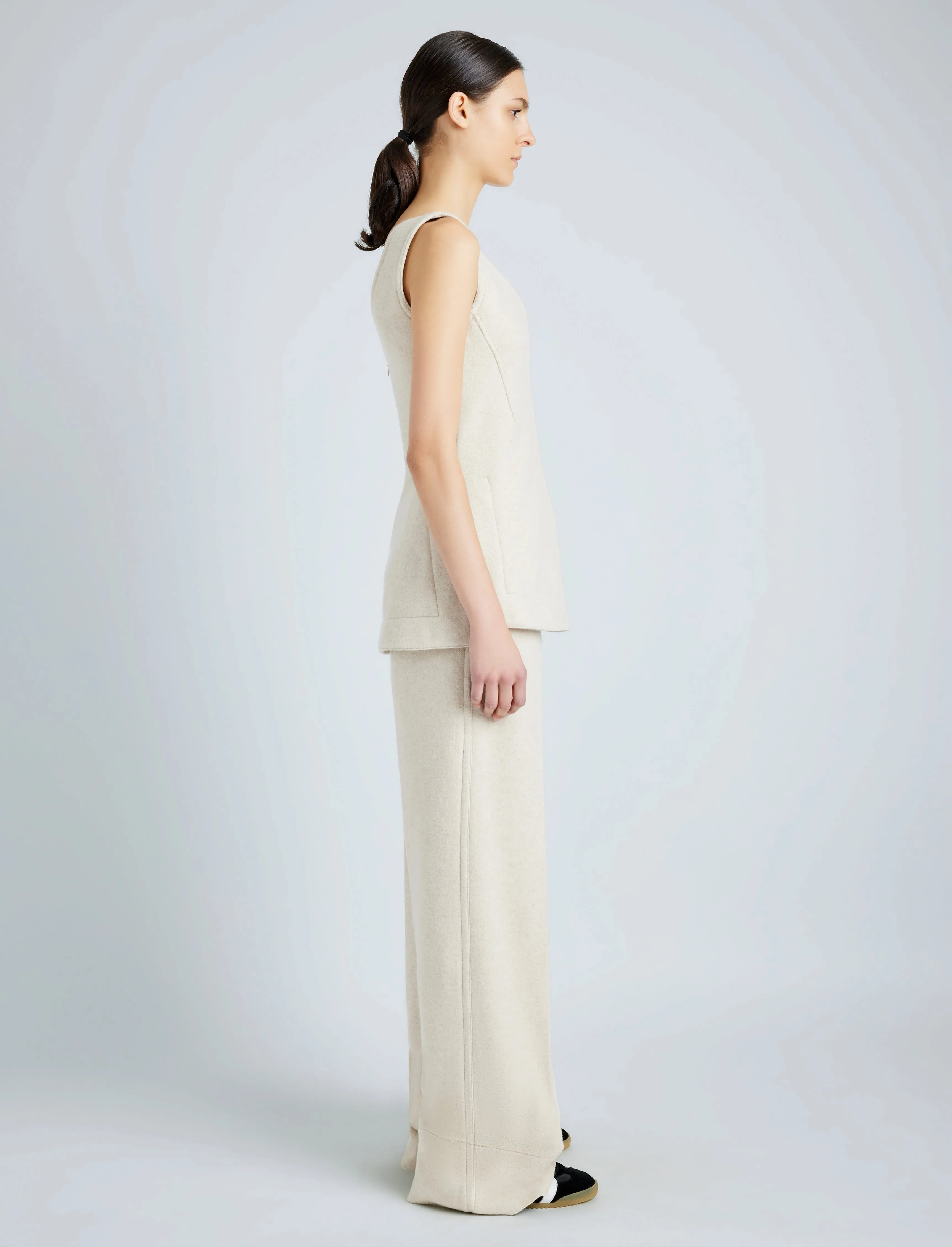 Violet Pant in Wool Jersey sold by Proenza Schouler product image thumbnail 3