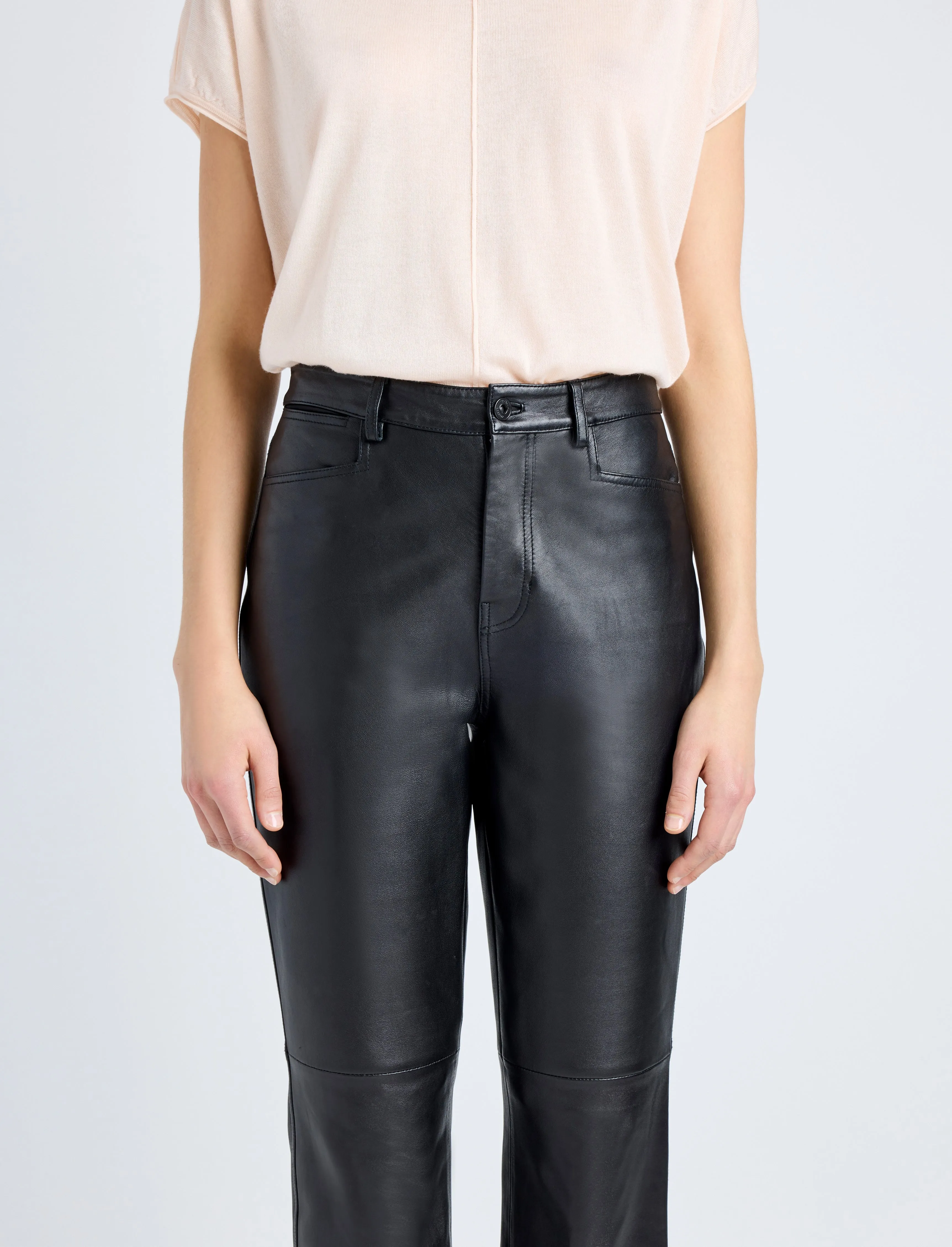 Maxine Pant in Lightweight Leather sold by Proenza Schouler product image thumbnail 5