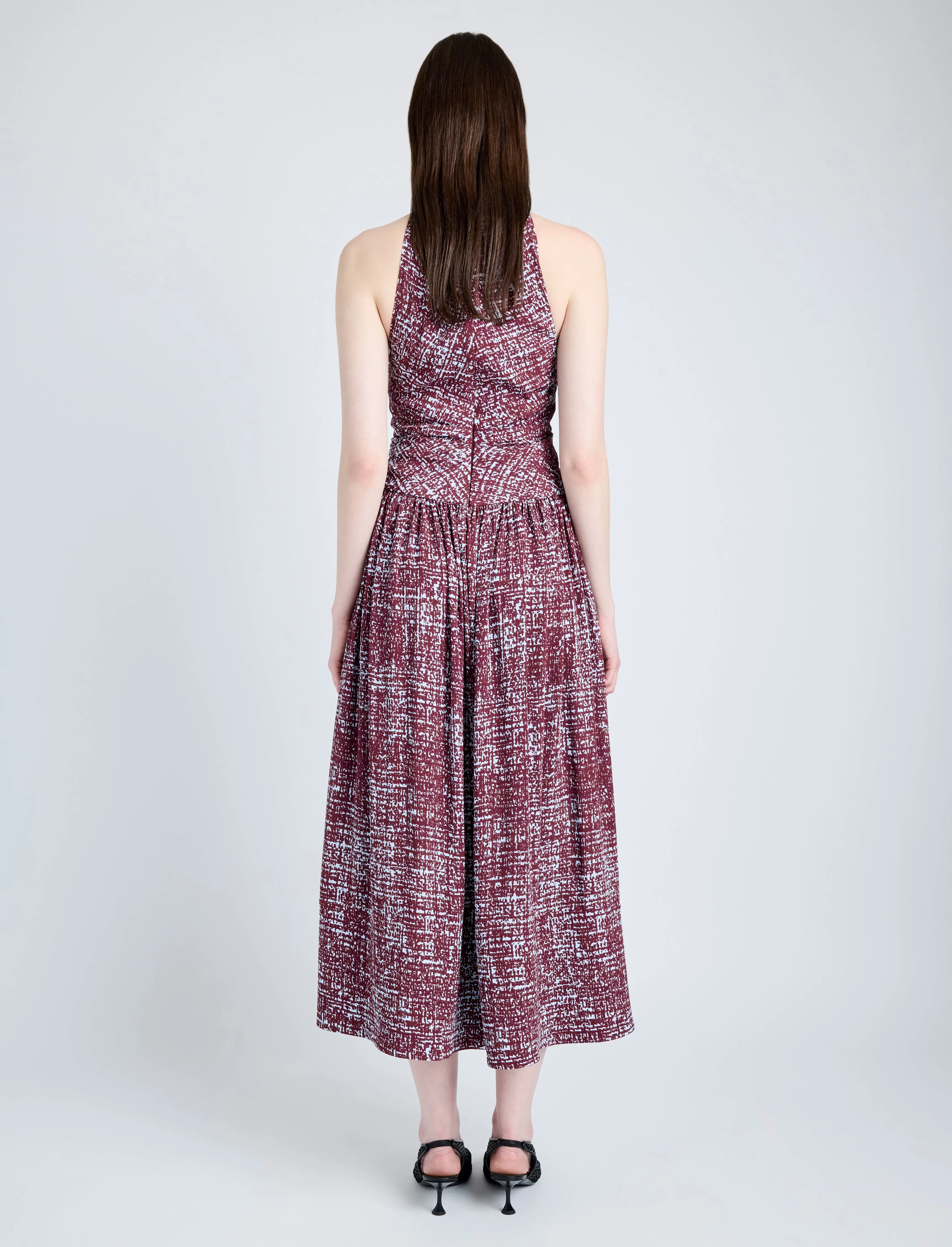 Lola Dress in Printed Viscose Crepe sold by Proenza Schouler product image thumbnail 4