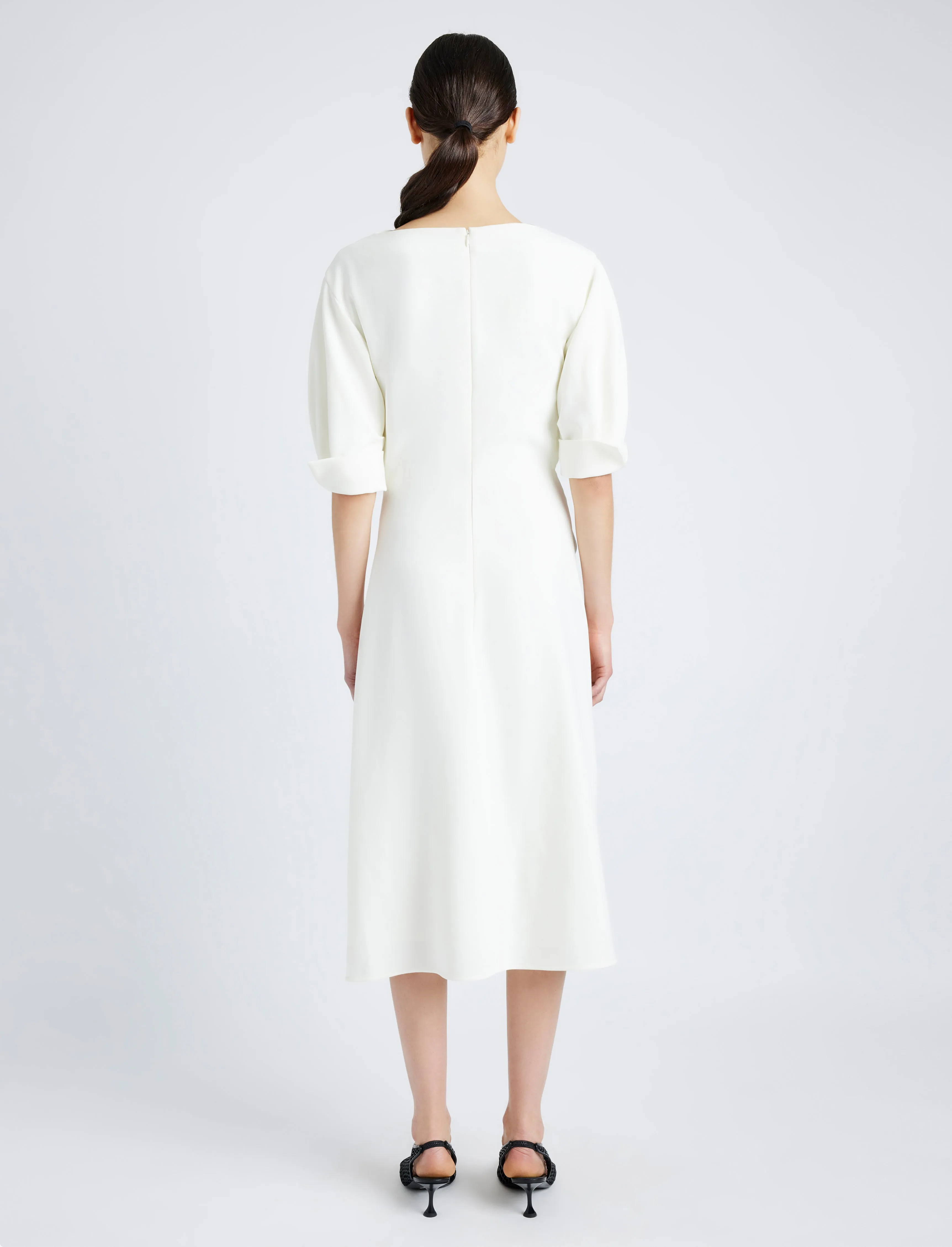 Maisie Dress in Matte Double Crepe sold by Proenza Schouler product image thumbnail 4