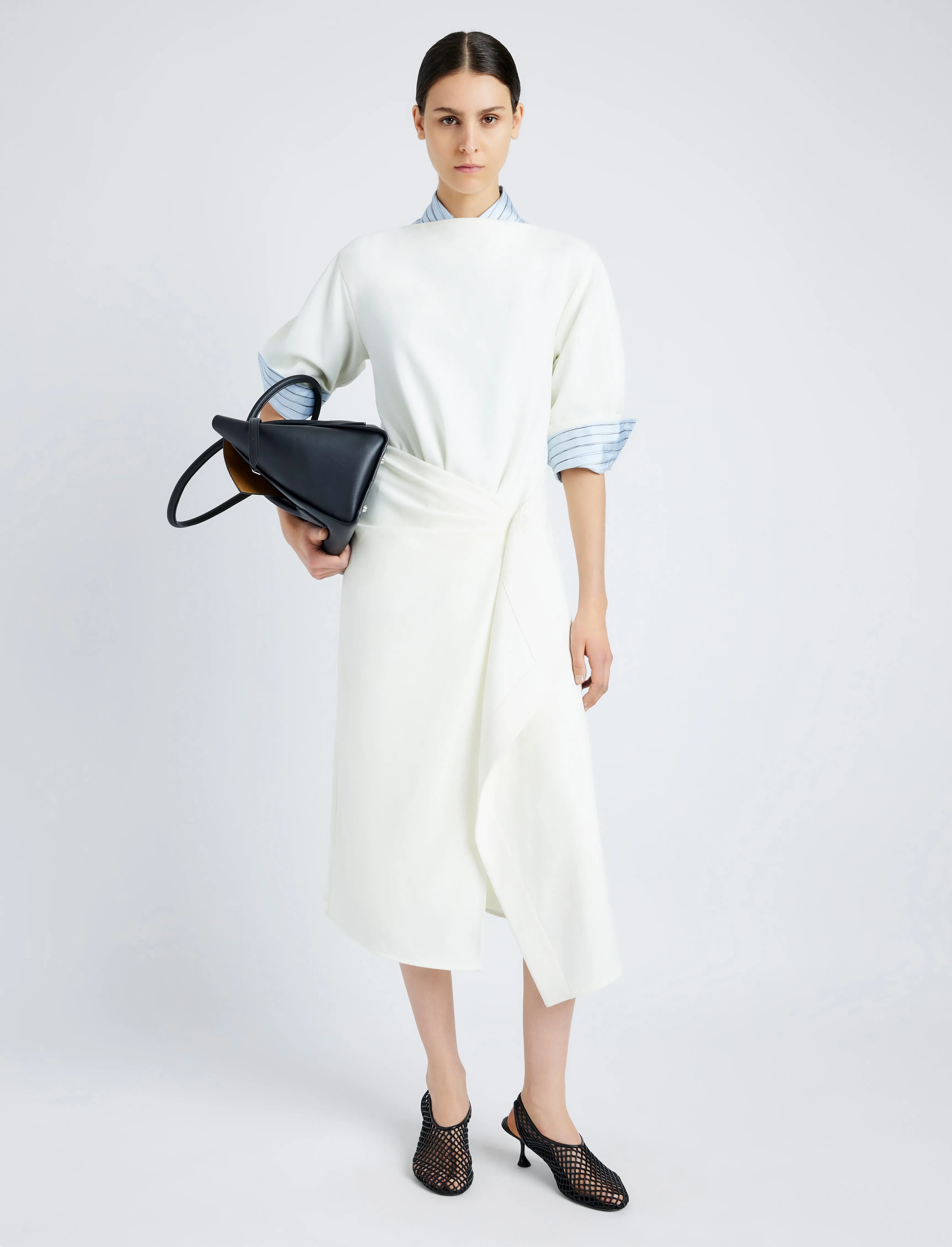 Maisie Dress in Matte Double Crepe sold by Proenza Schouler product image thumbnail 2