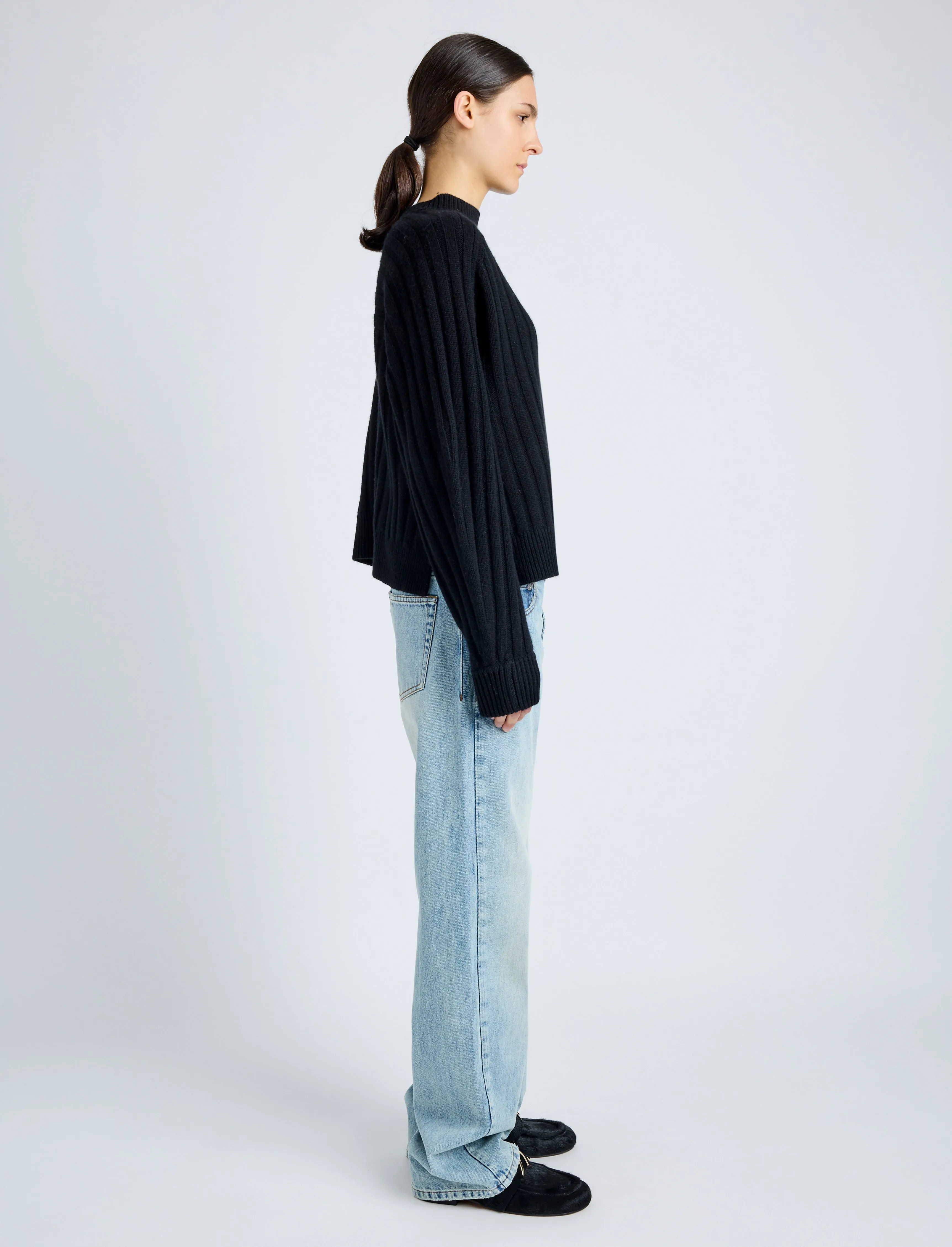 Delta Top in Cashmere Blend sold by Proenza Schouler product image thumbnail 4