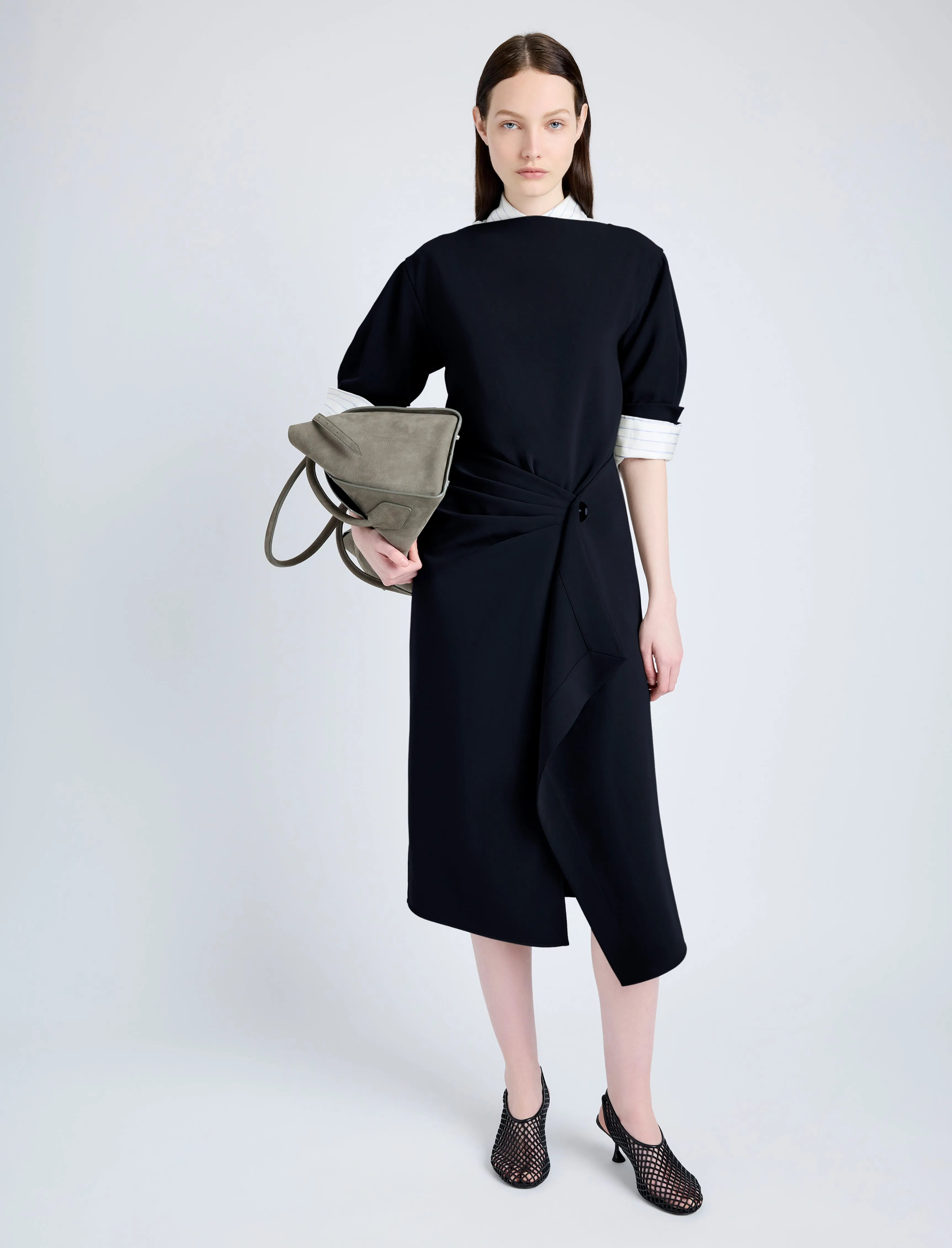 Maisie Dress in Matte Double Crepe sold by Proenza Schouler product image thumbnail 2