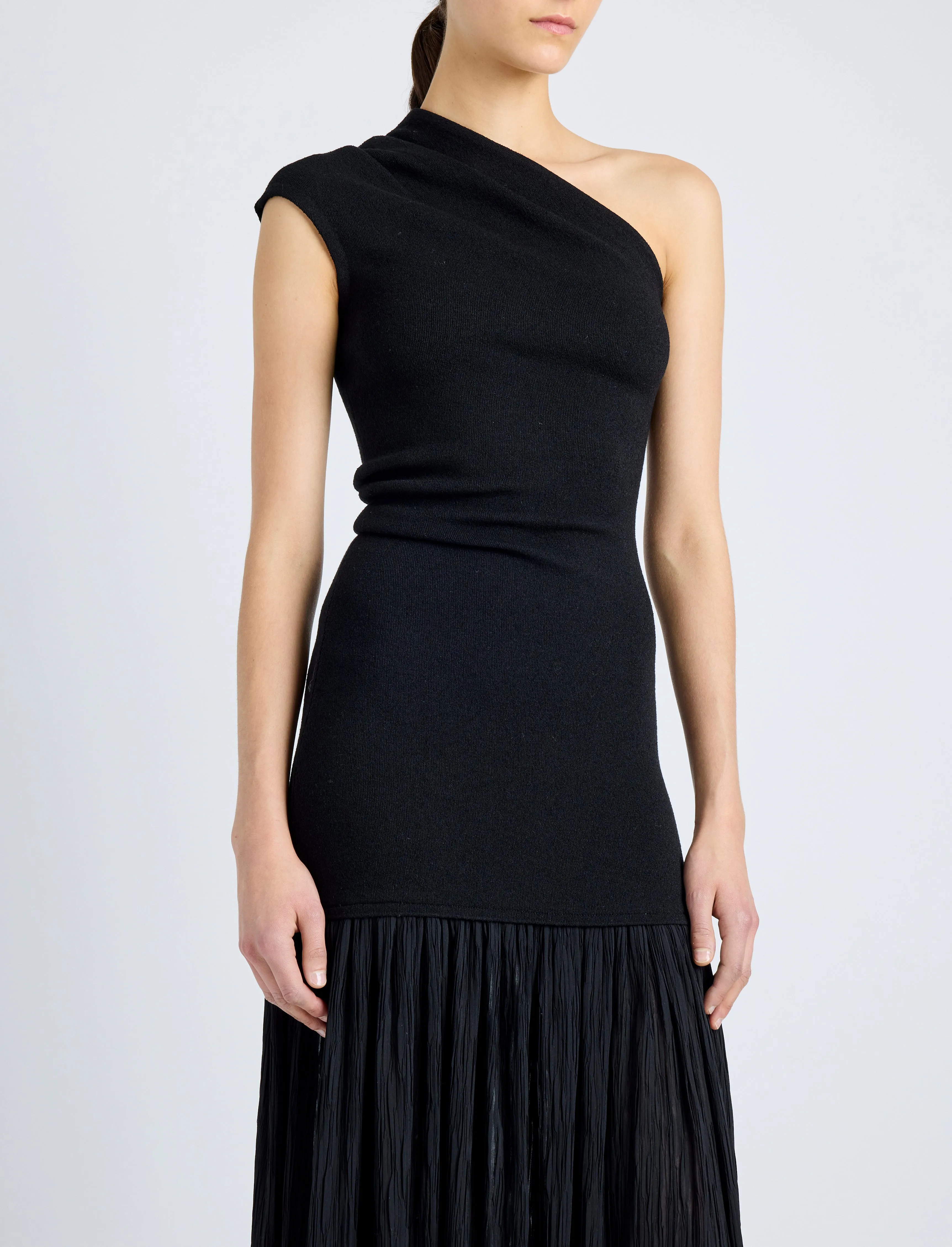 Cora Dress in Pleated Crepe Chiffon sold by Proenza Schouler product image thumbnail 5