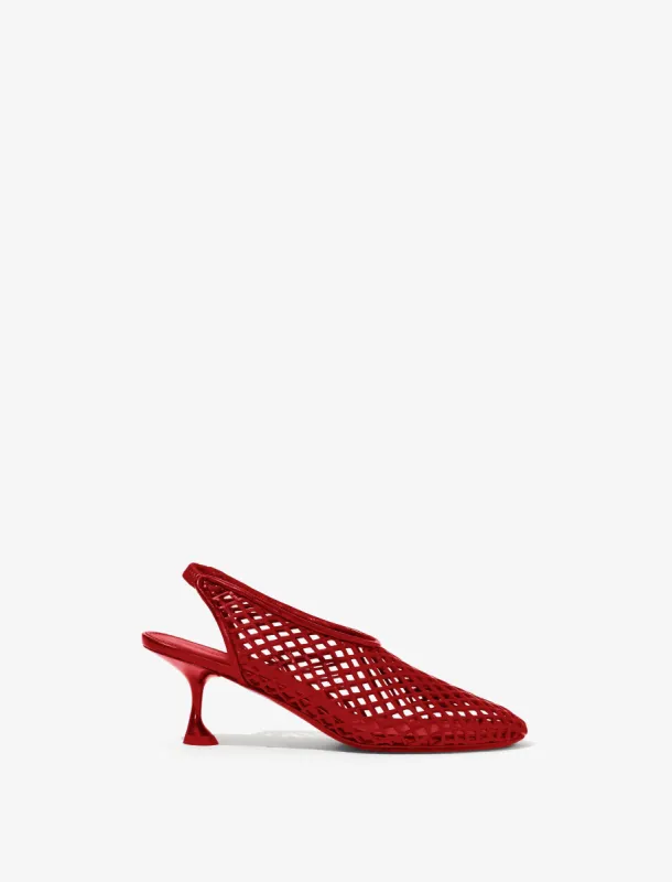 Tee Perforated Slingback Pumps made by Proenza Schouler
