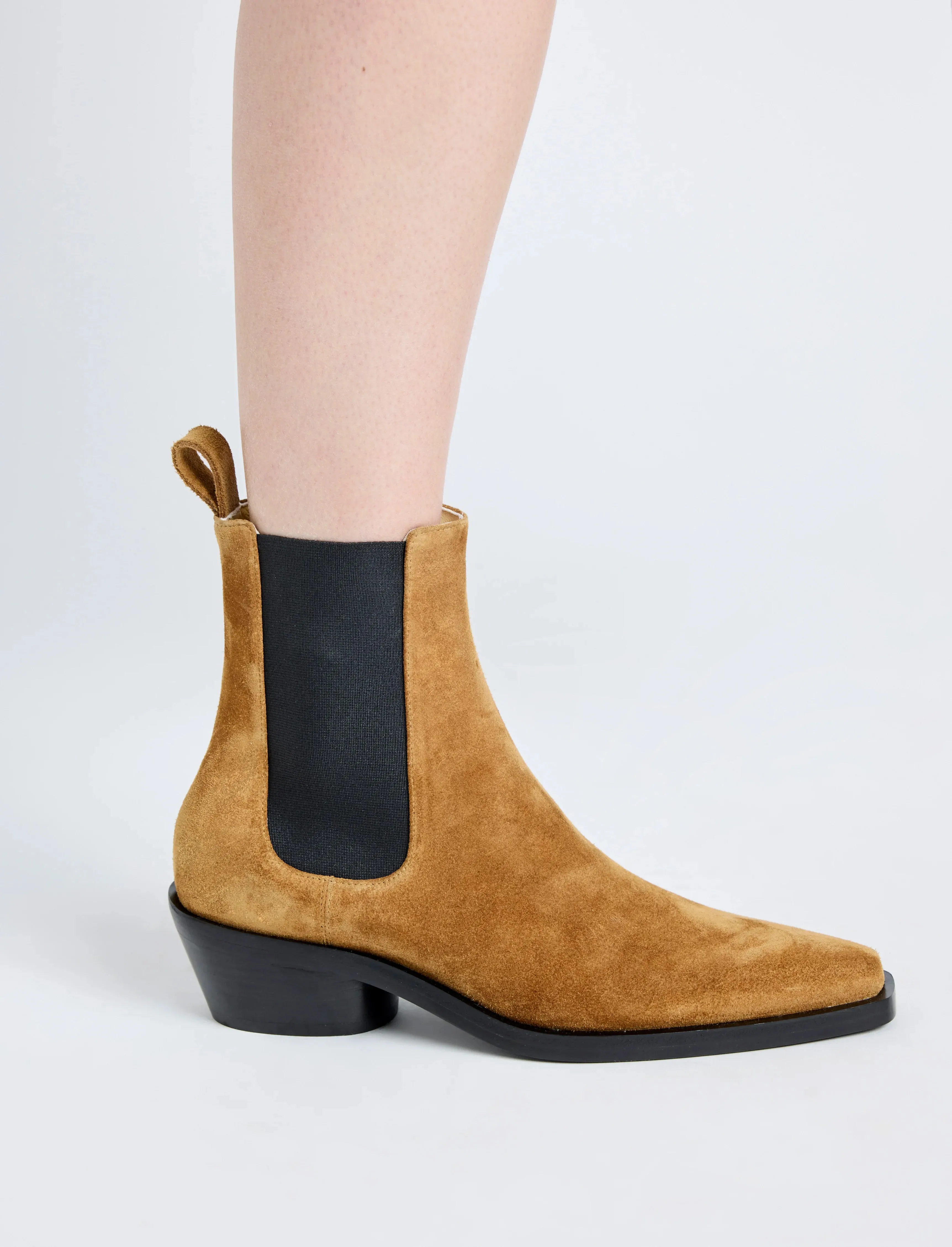 Bronco Chelsea Boots in Suede sold by Proenza Schouler product image thumbnail 5