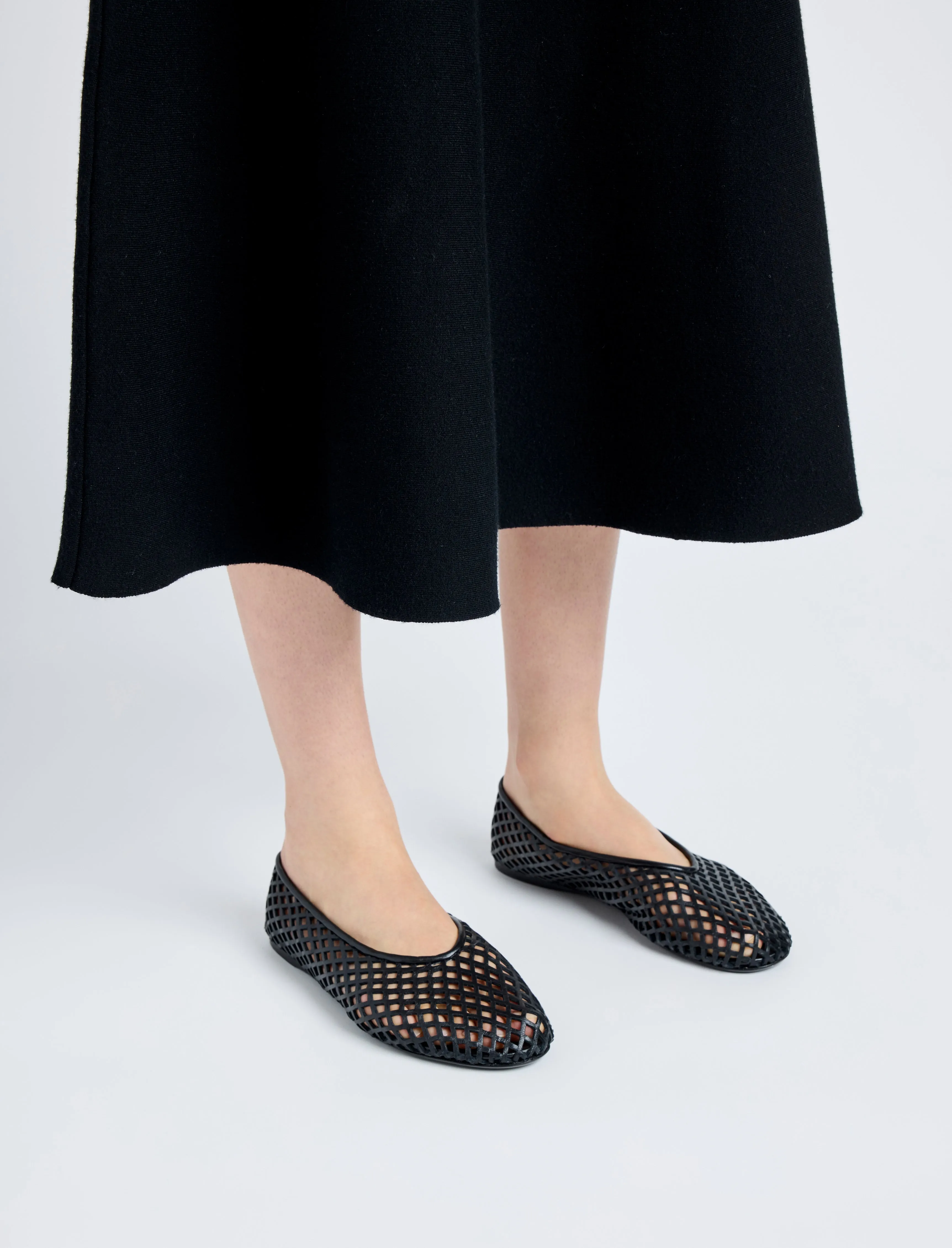 Tee Perforated Ballet Flats sold by Proenza Schouler product image thumbnail 5
