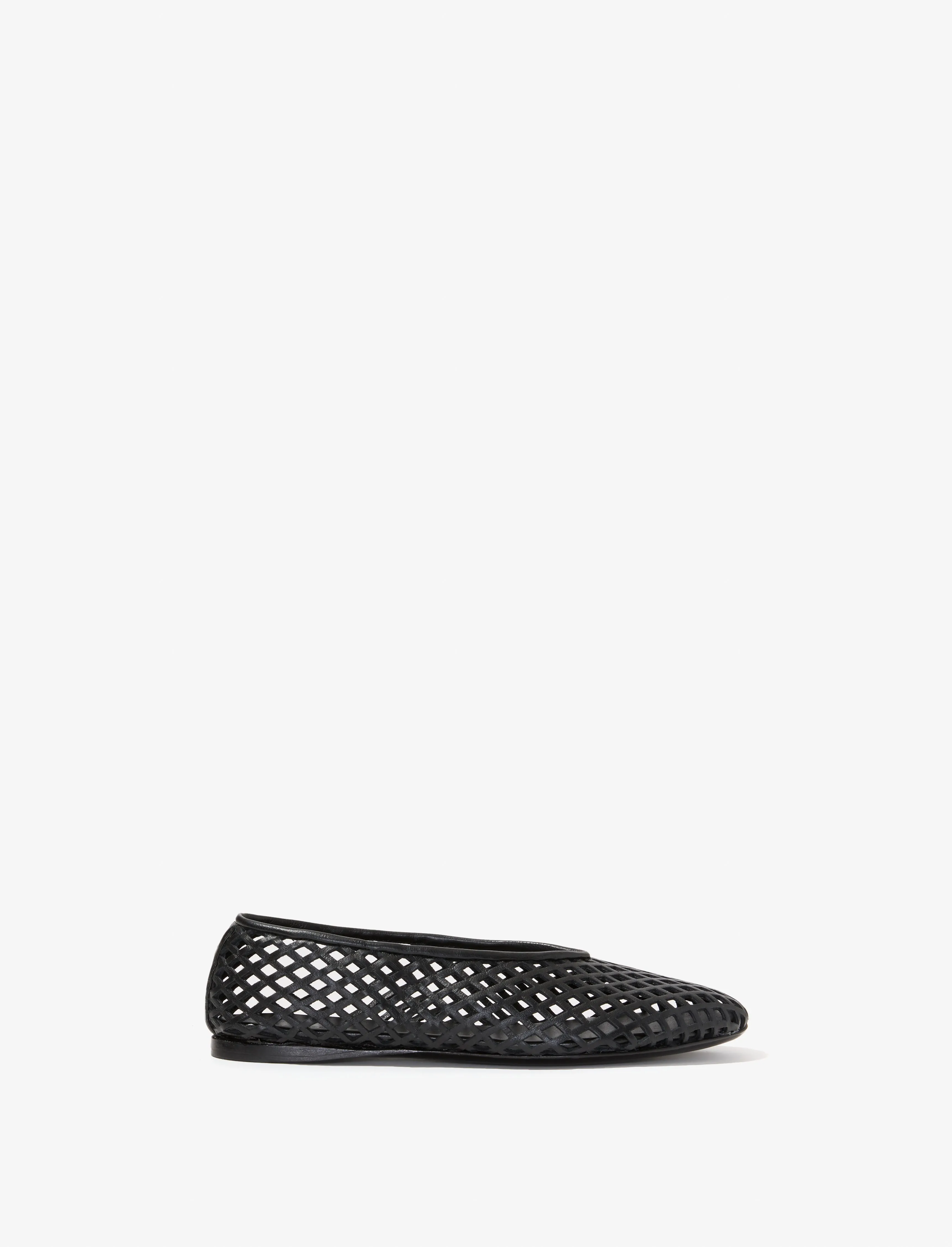 Tee Perforated Ballet Flats sold by Proenza Schouler