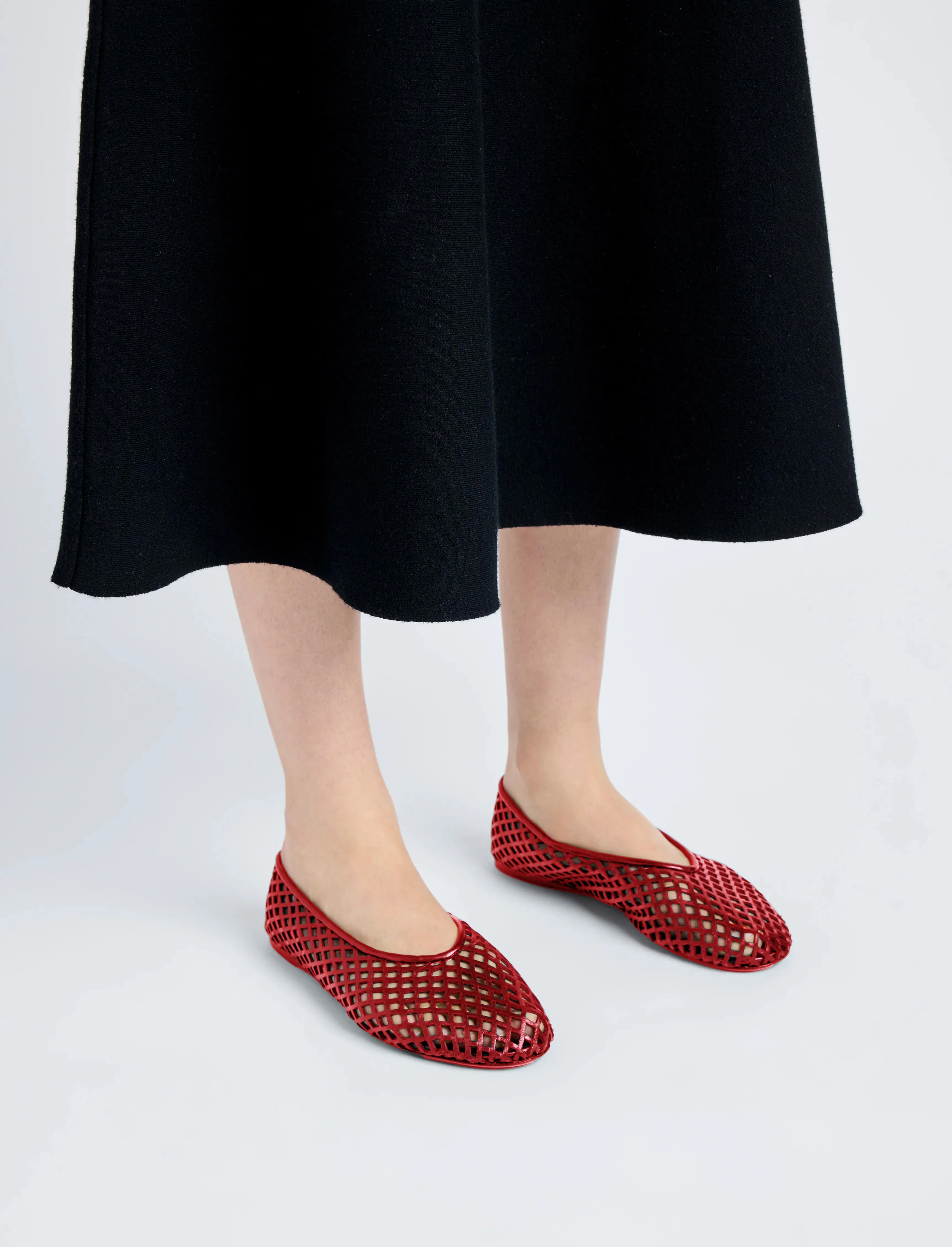 Tee Perforated Ballet Flats sold by Proenza Schouler product image thumbnail 2