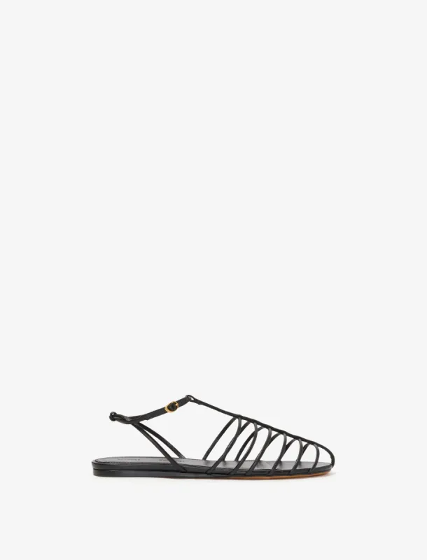 Tee Cage Flat Sandals made by Proenza Schouler