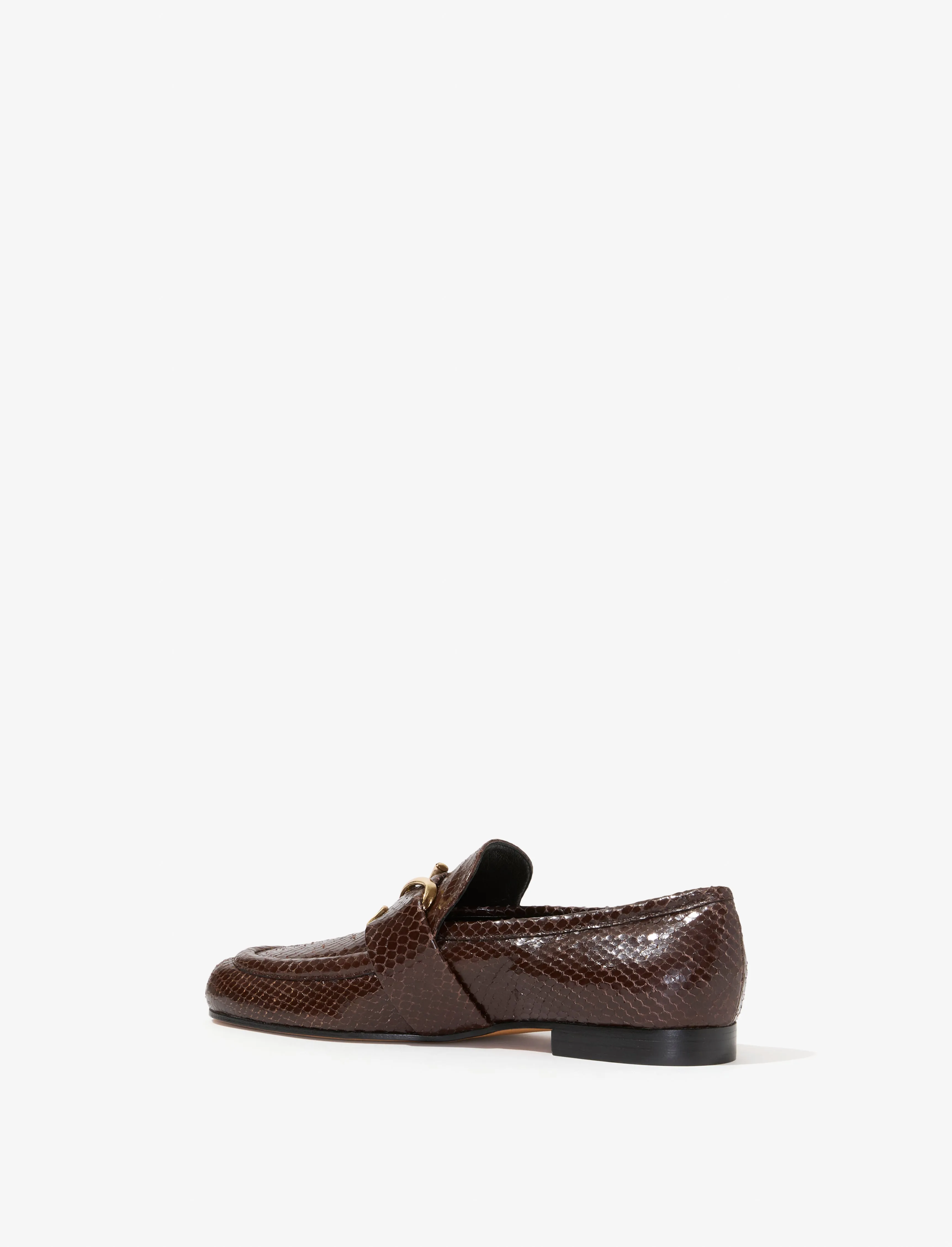 Monogram Loafers in Embossed Python sold by Proenza Schouler product image thumbnail 3