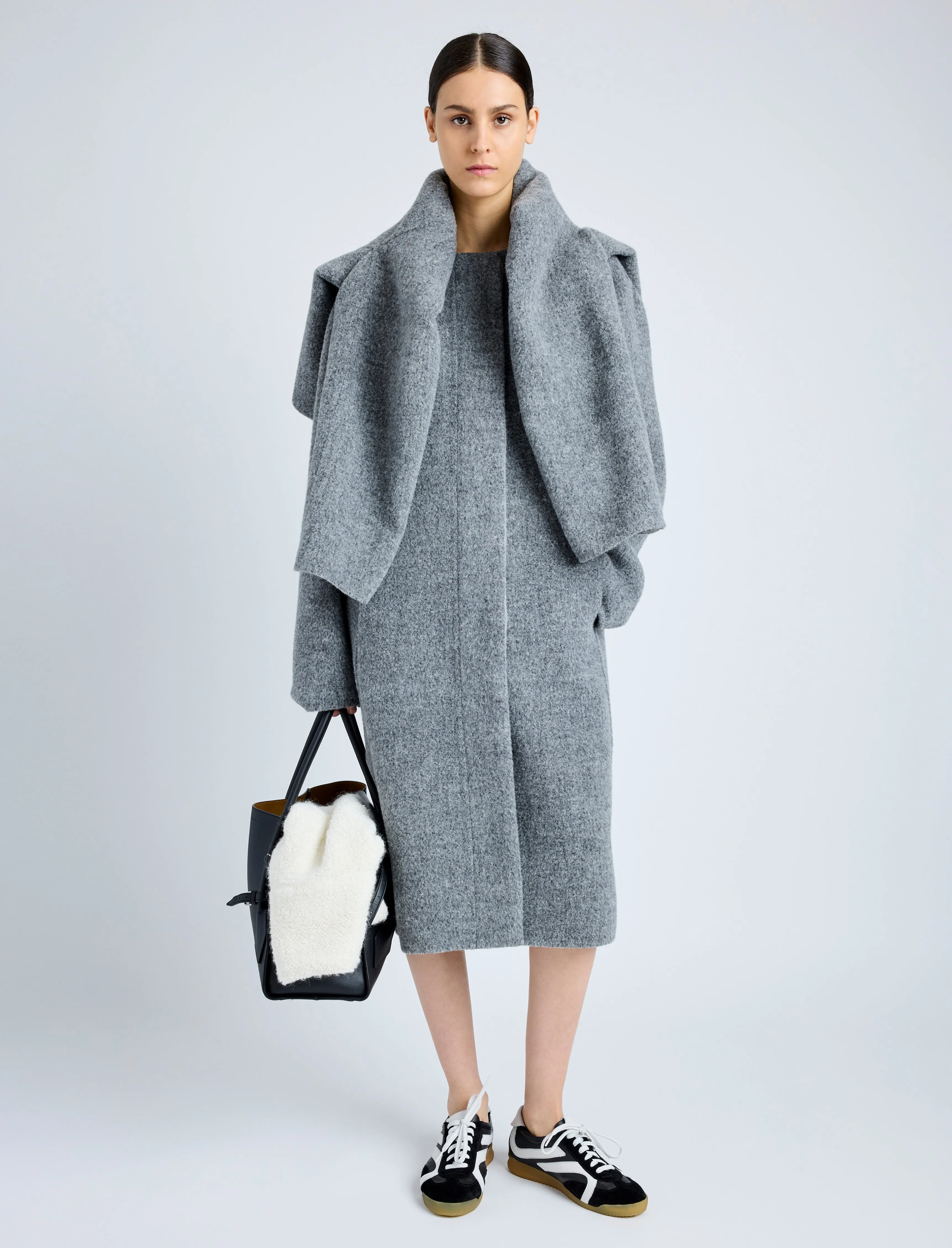 Albers Coat in Textured Double Face Wool sold by Proenza Schouler product image thumbnail 2