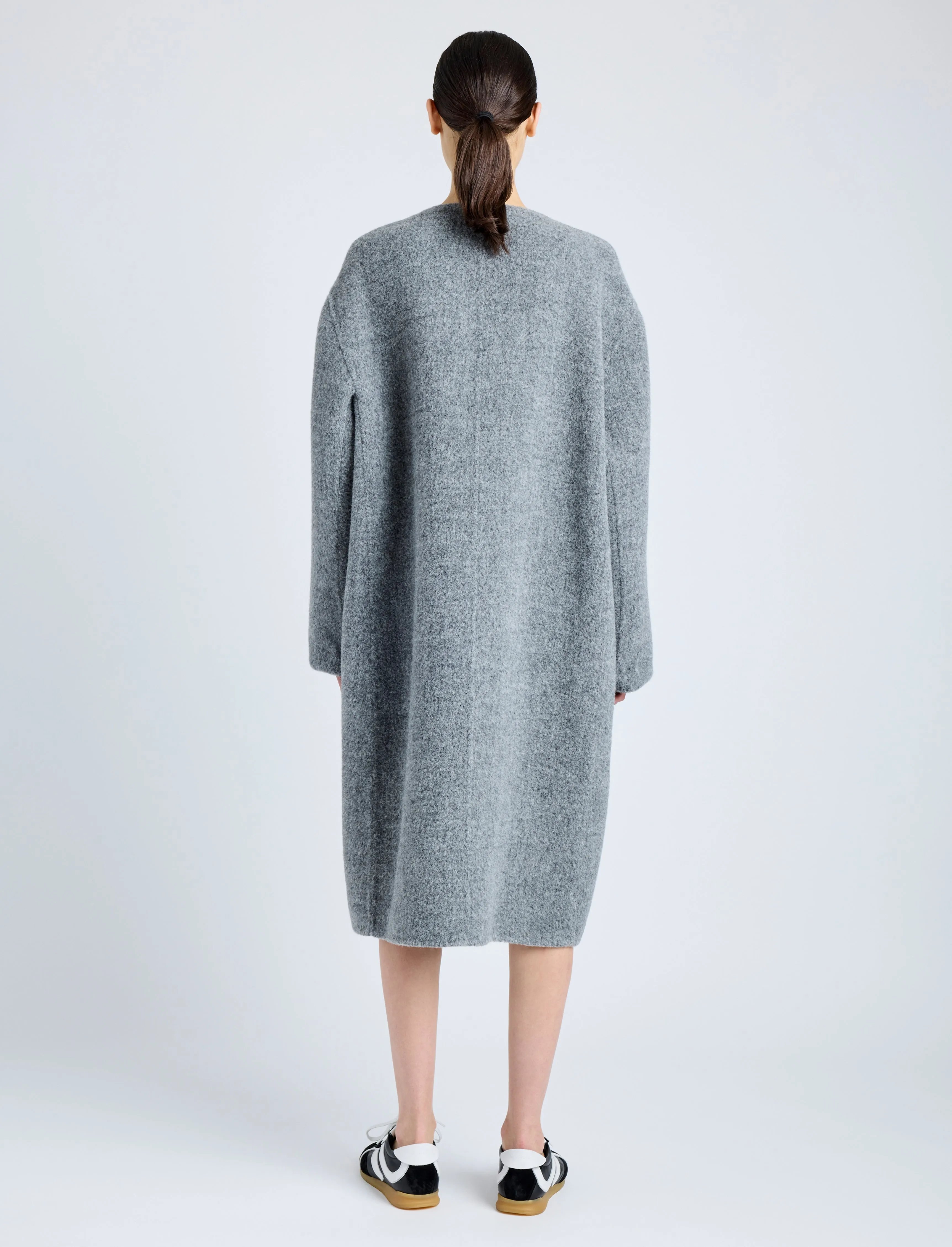 Albers Coat in Textured Double Face Wool sold by Proenza Schouler product image thumbnail 4