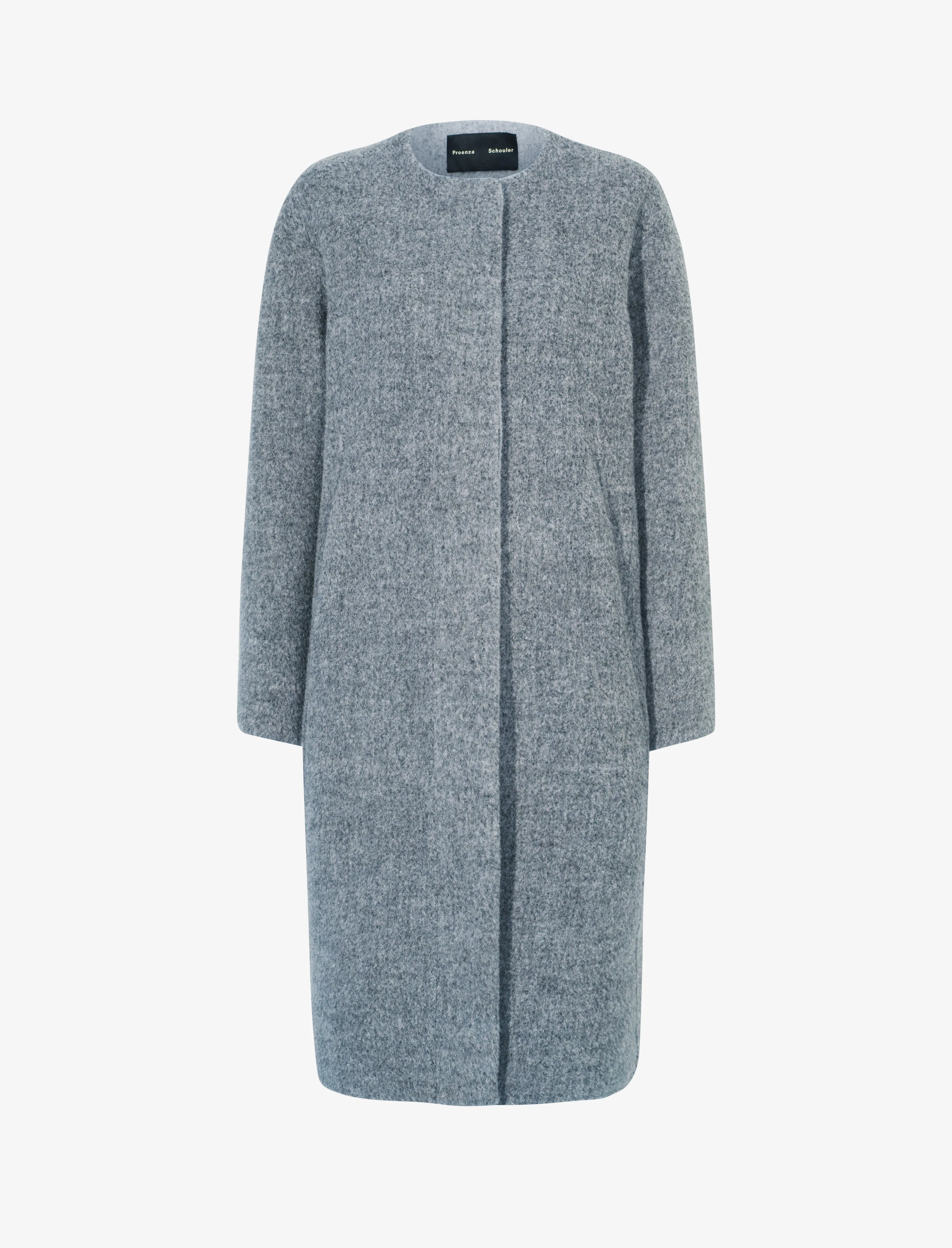 Albers Coat in Textured Double Face Wool sold by Proenza Schouler