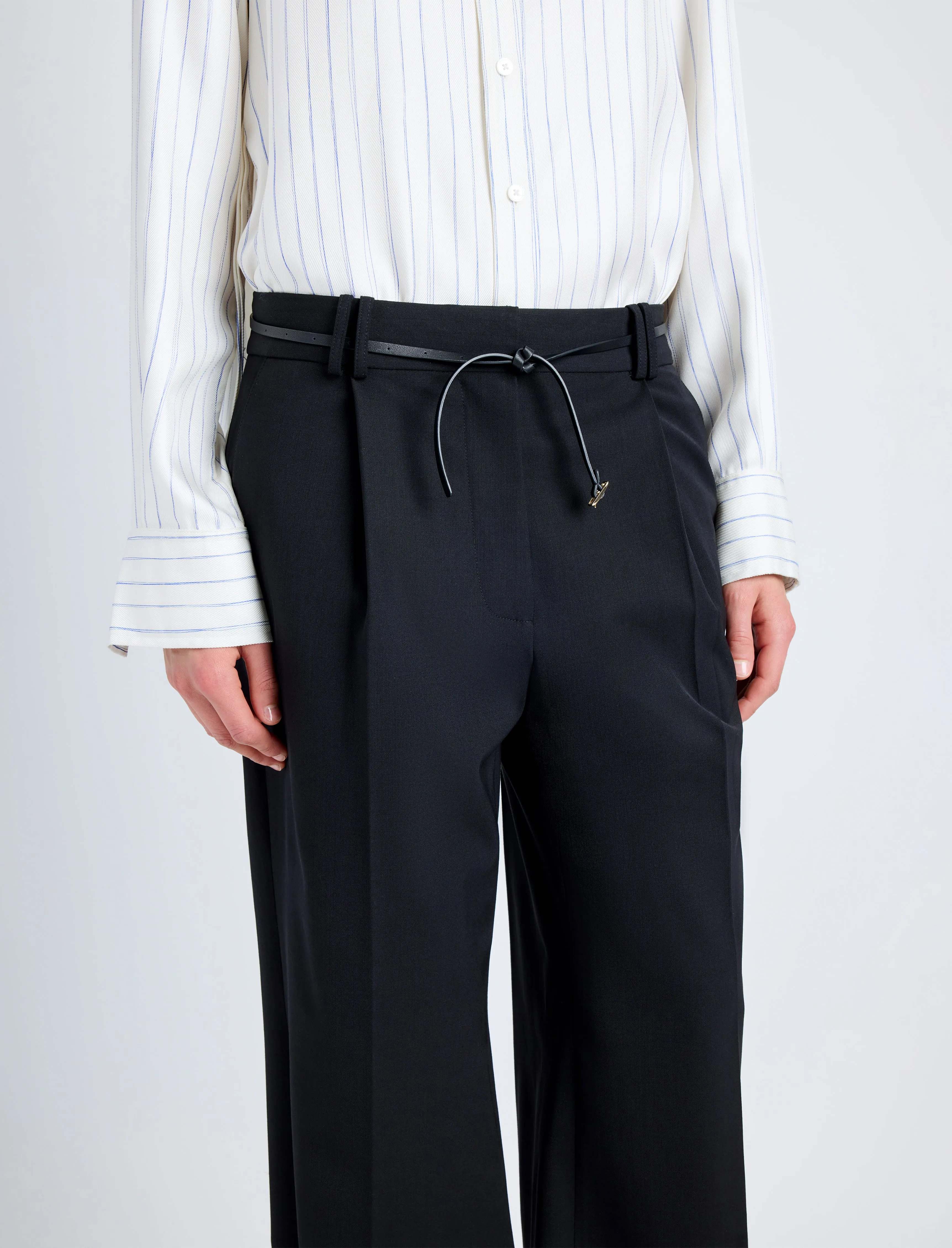 Savannah Pant in Wool Gabardine Suiting sold by Proenza Schouler product image thumbnail 5
