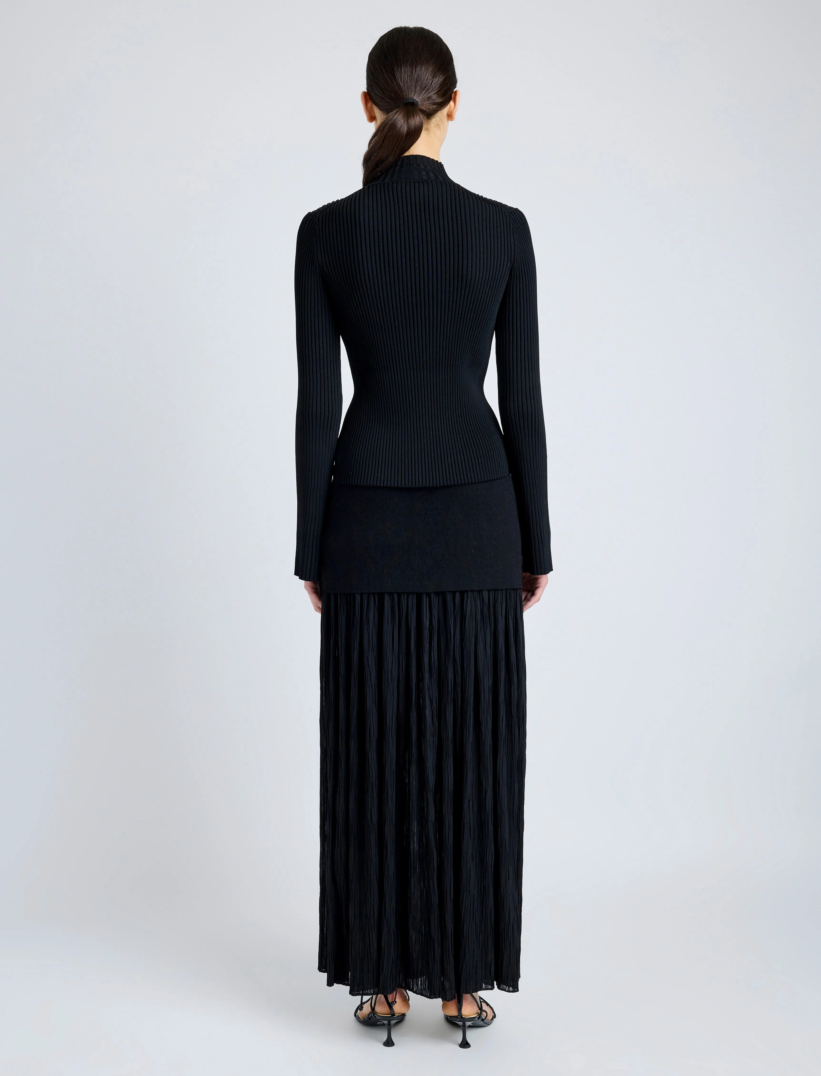 Abigail Top in Midweight Viscose Rib sold by Proenza Schouler product image thumbnail 4