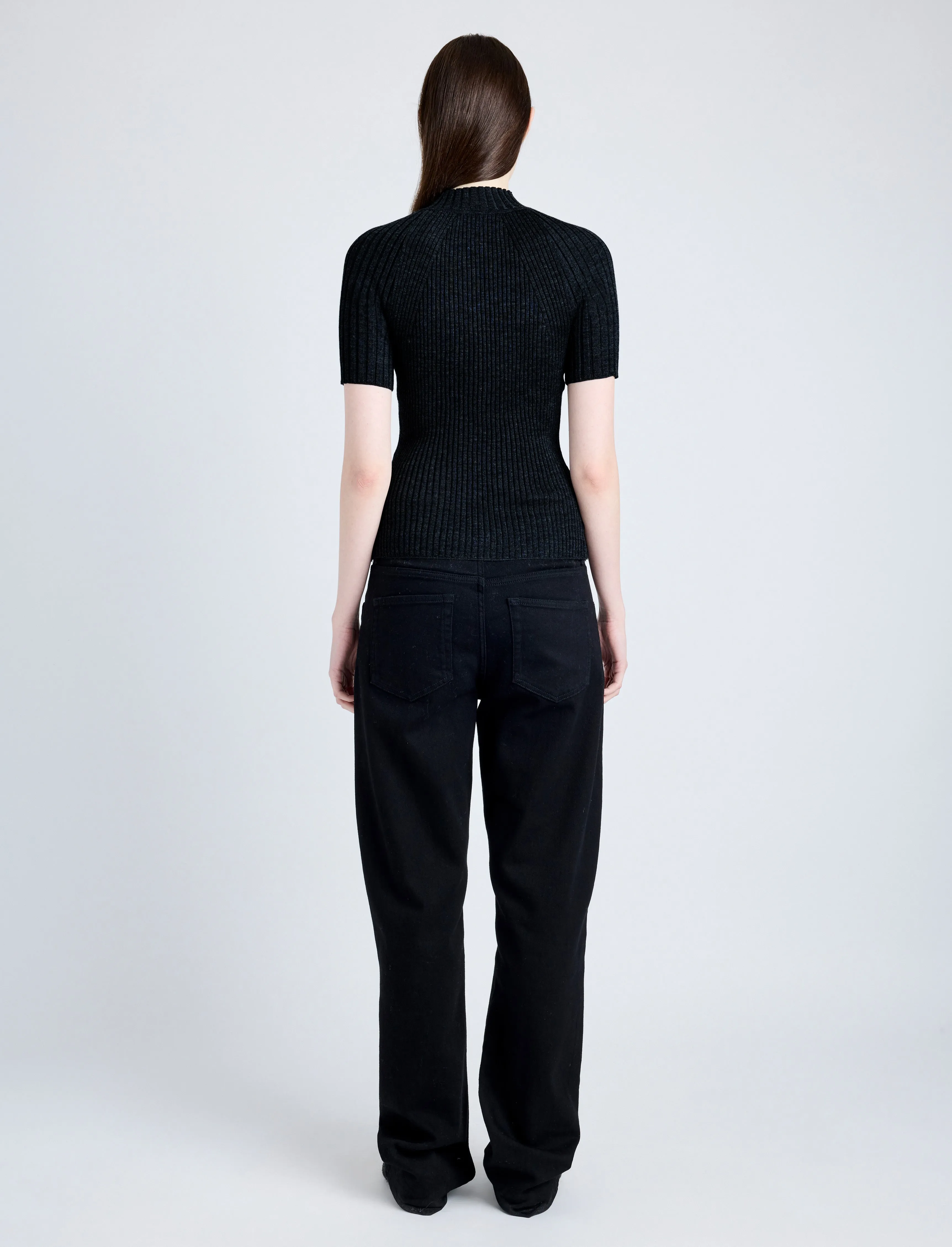 Jaden Top in Superfine Merino Silk sold by Proenza Schouler product image thumbnail 5