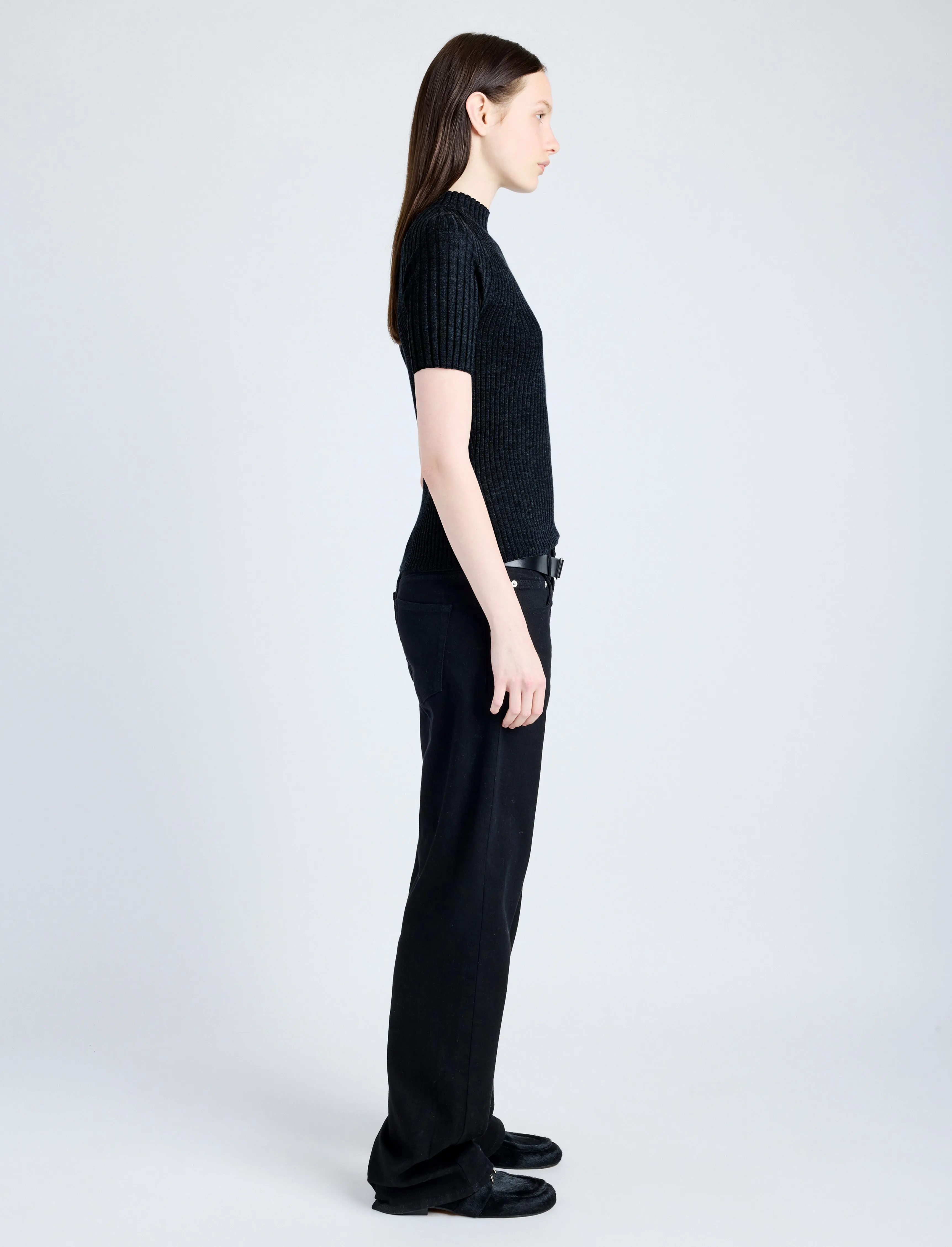 Jaden Top in Superfine Merino Silk sold by Proenza Schouler product image thumbnail 4