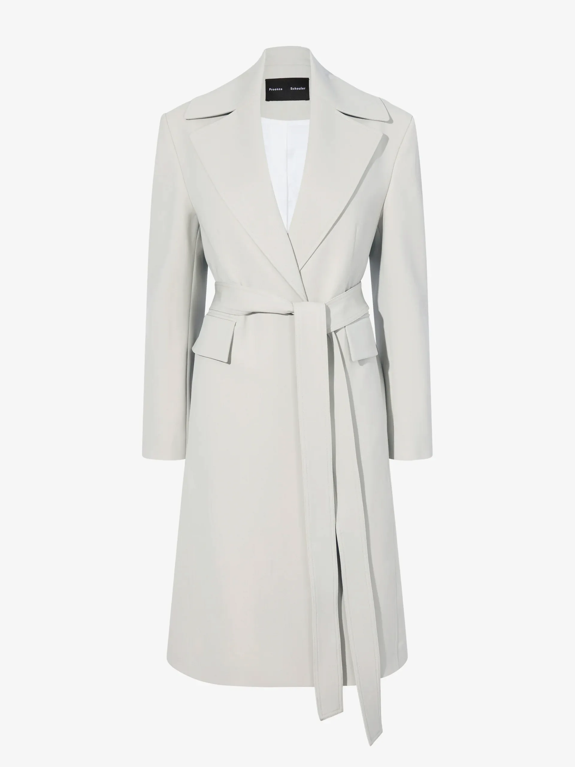 Thea Coat in Wool Gabardine Suiting sold by Proenza Schouler