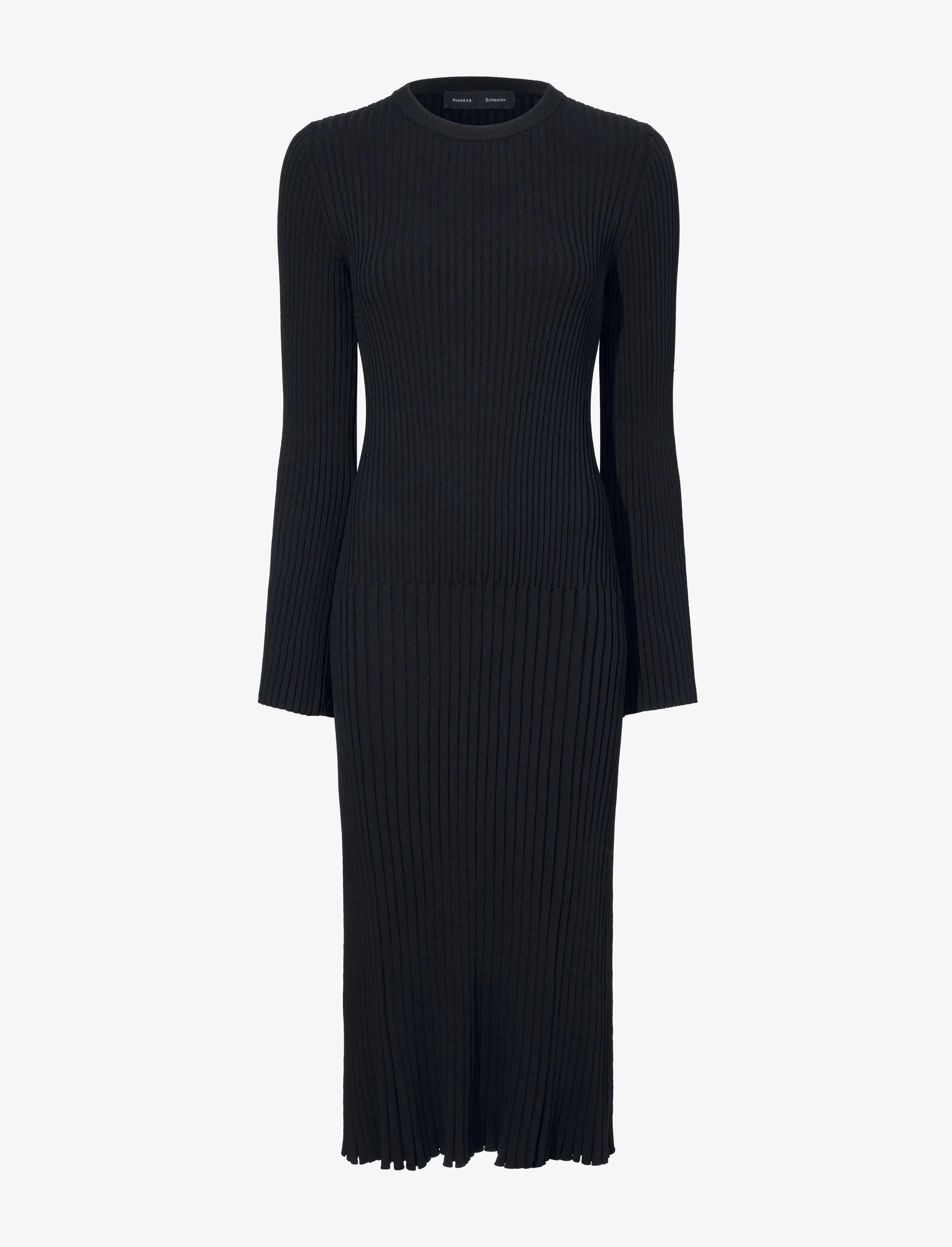 Kenna Dress in Midweight Viscose Rib sold by Proenza Schouler