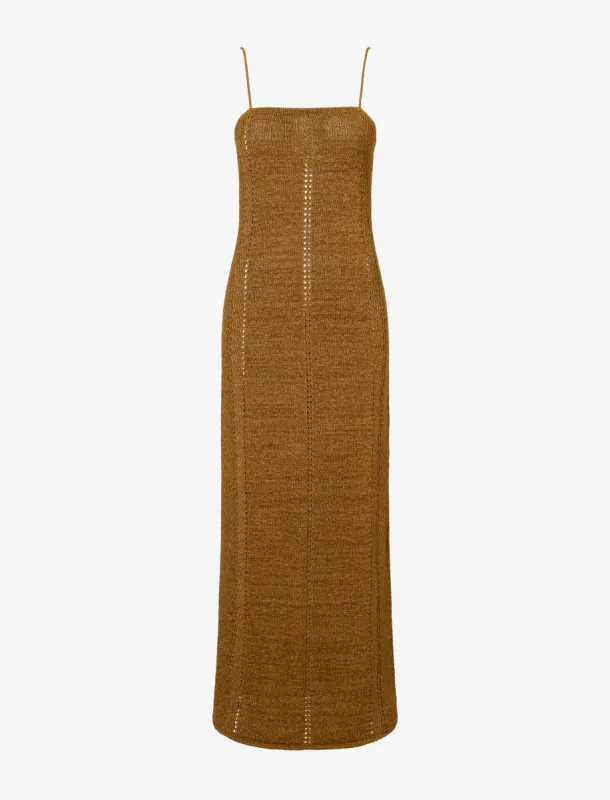 Suki Dress in Viscose Ribbon Knit sold by Proenza Schouler