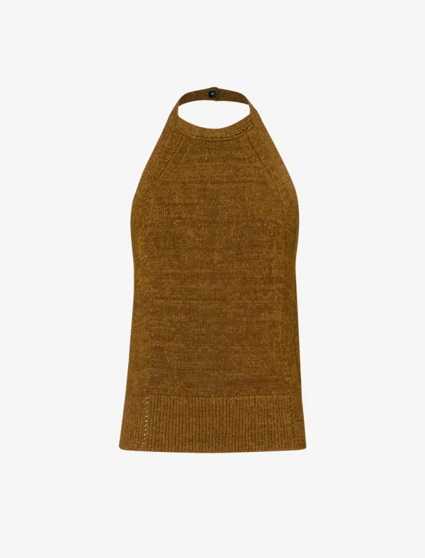 Leona Top in Viscose Ribbon Knit made by Proenza Schouler