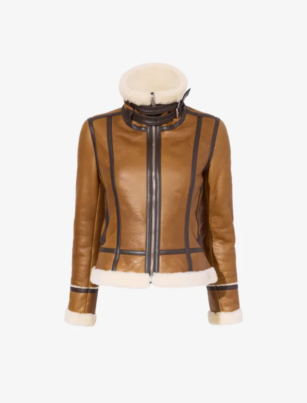 Arlo Jacket in Nappa Shearling sold by Proenza Schouler