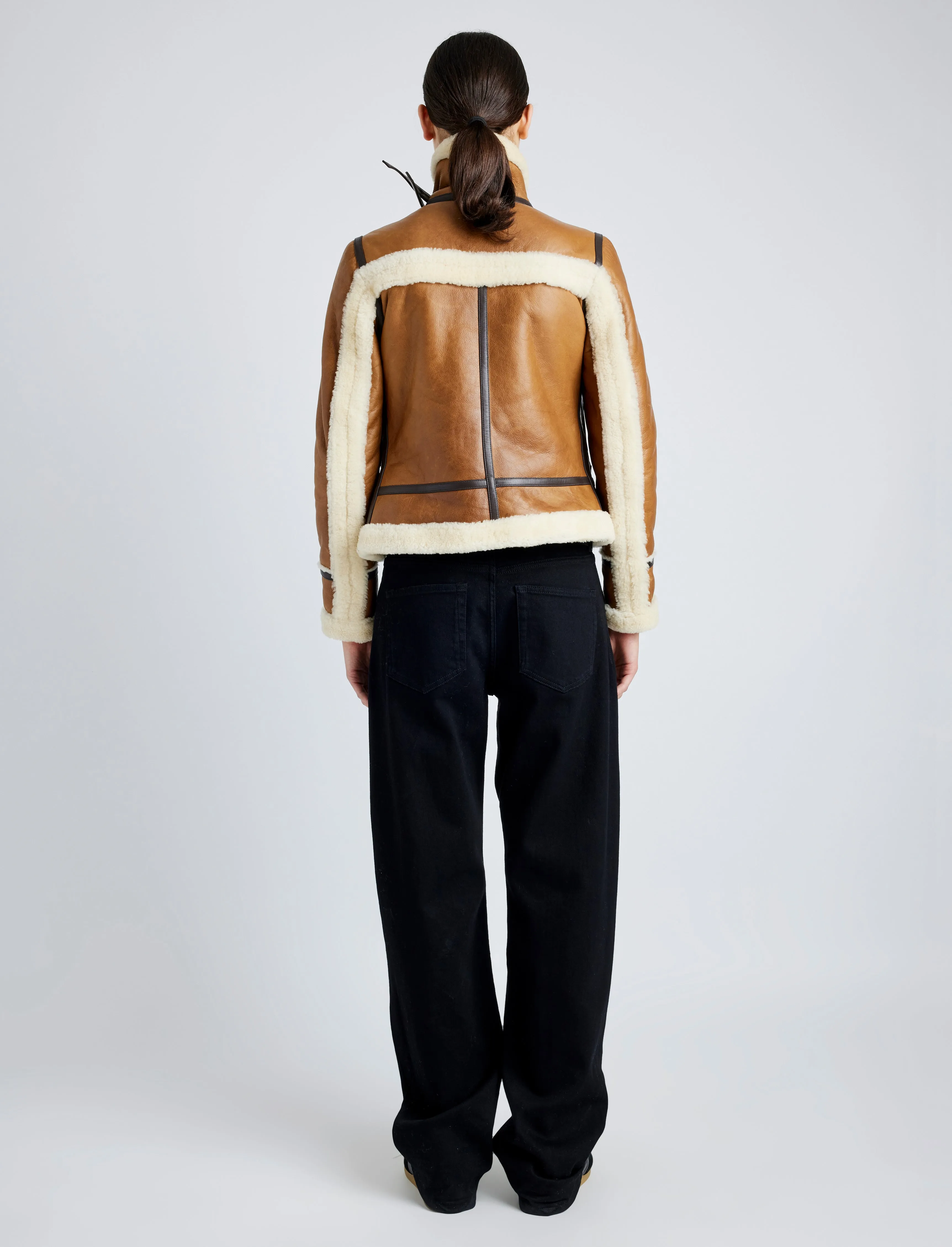 Arlo Jacket in Nappa Shearling sold by Proenza Schouler product image thumbnail 5