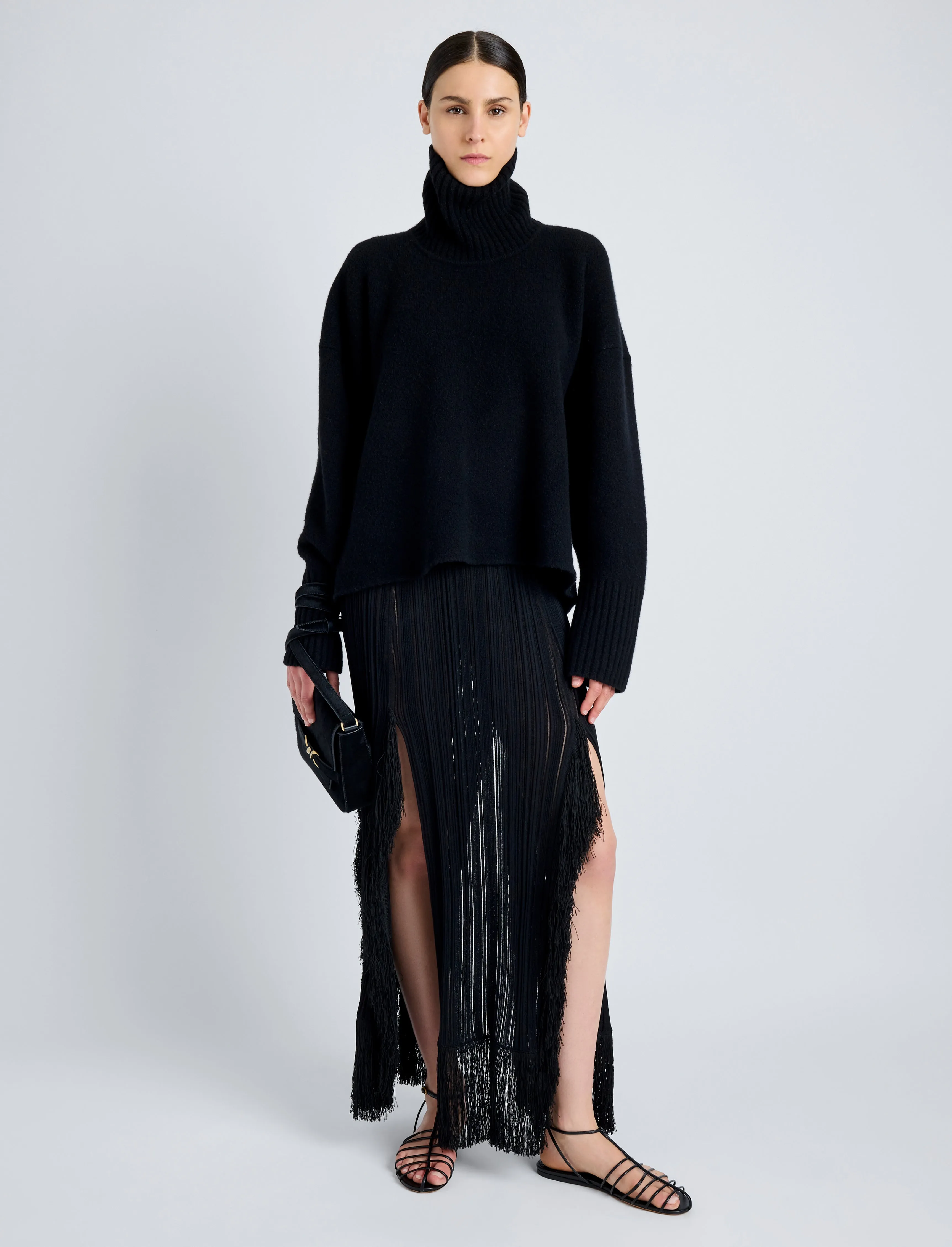 Alaina Skirt in Viscose Fringe Knit sold by Proenza Schouler product image thumbnail 2