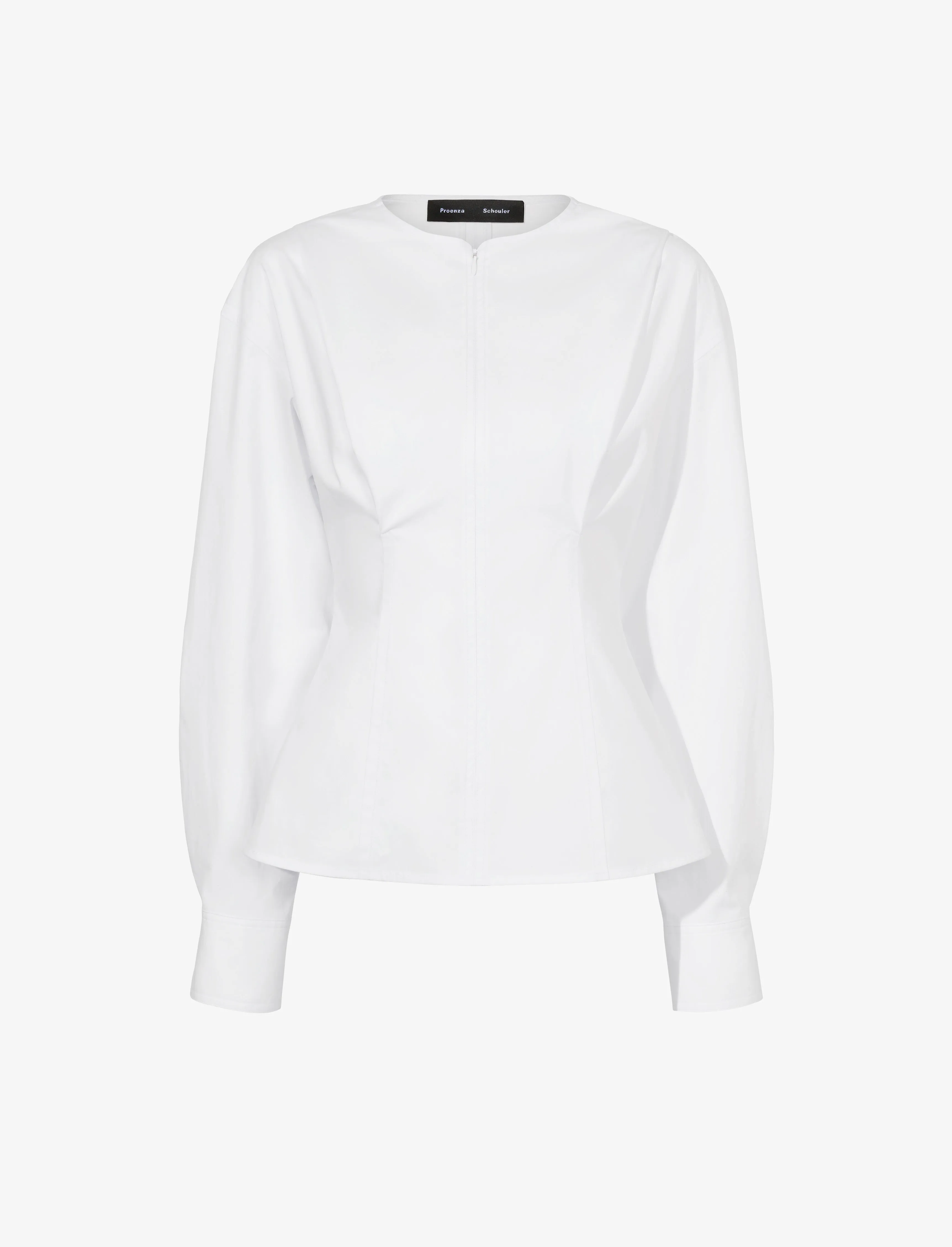 Ivonne Top in Eco Poplin sold by Proenza Schouler