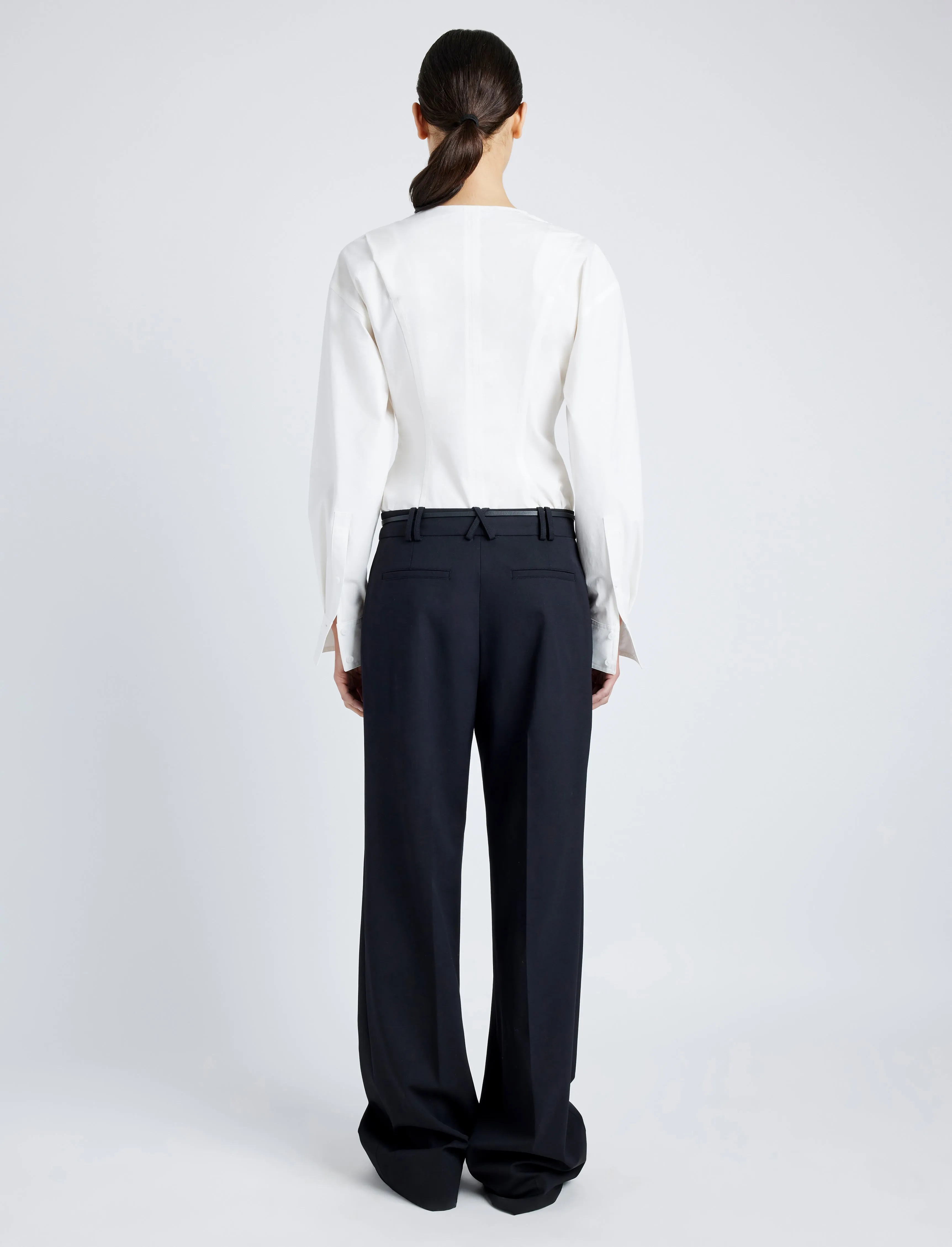 Ivonne Top in Eco Poplin sold by Proenza Schouler product image thumbnail 5