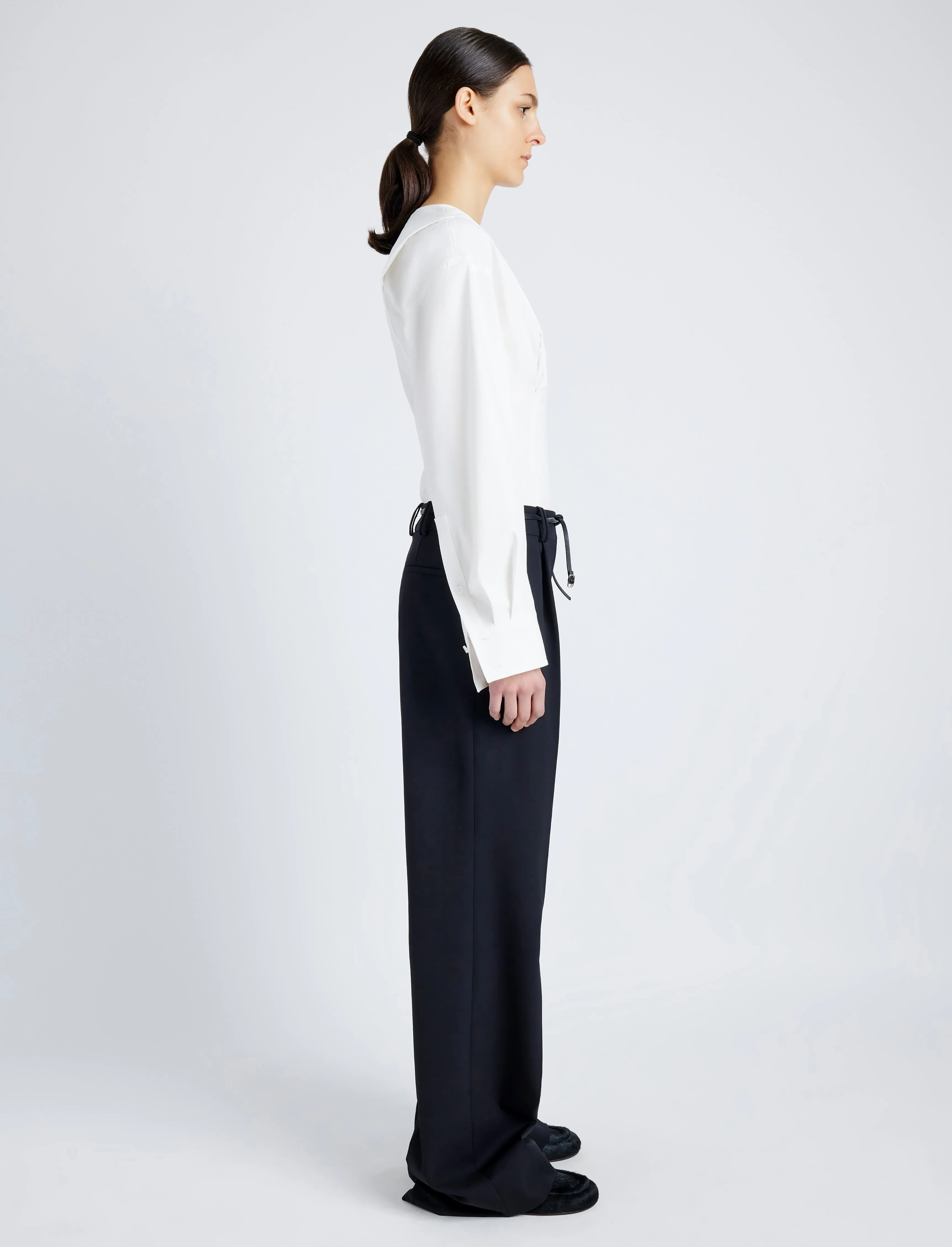 Ivonne Top in Eco Poplin sold by Proenza Schouler product image thumbnail 4