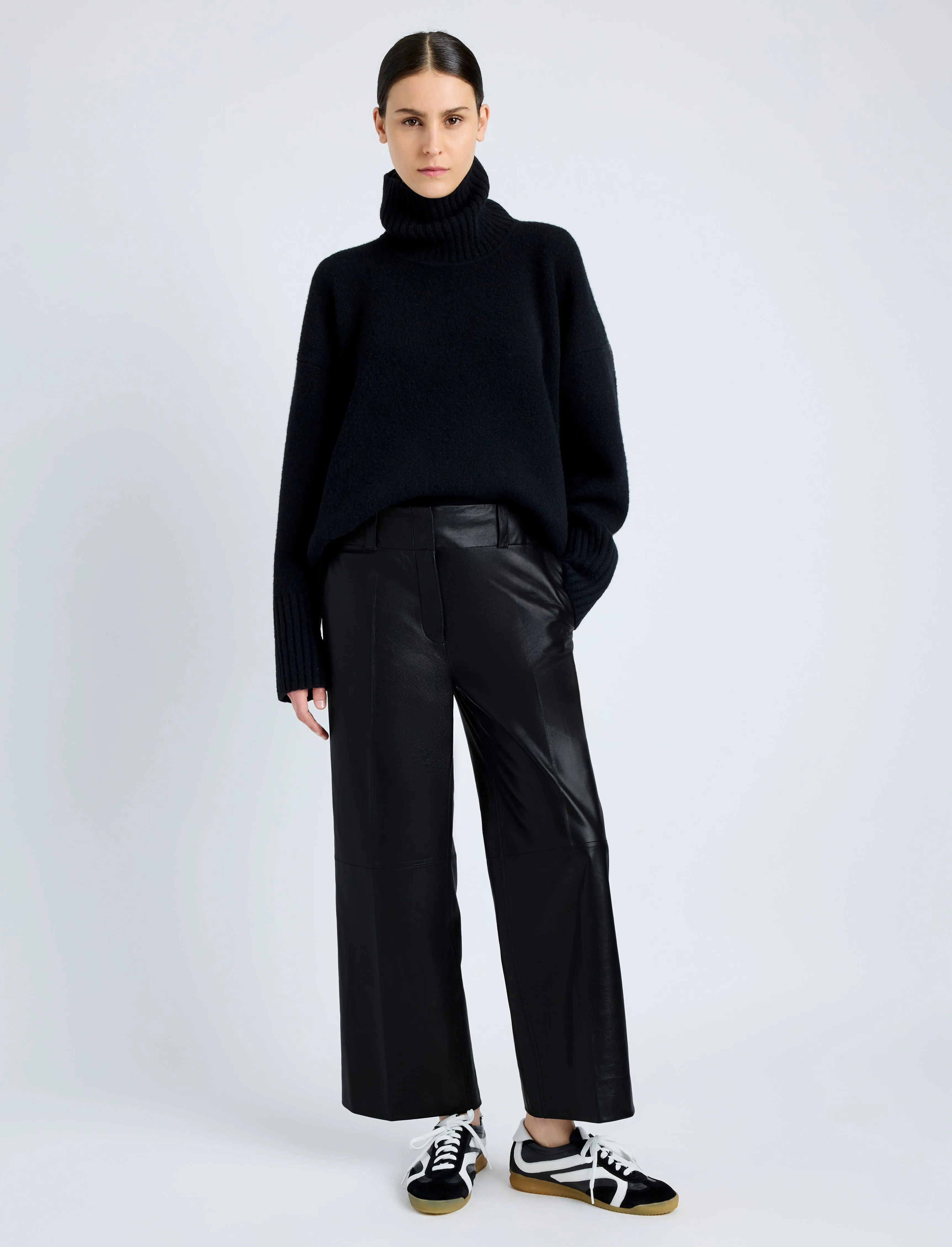 Noland Pant in Leather sold by Proenza Schouler product image thumbnail 2