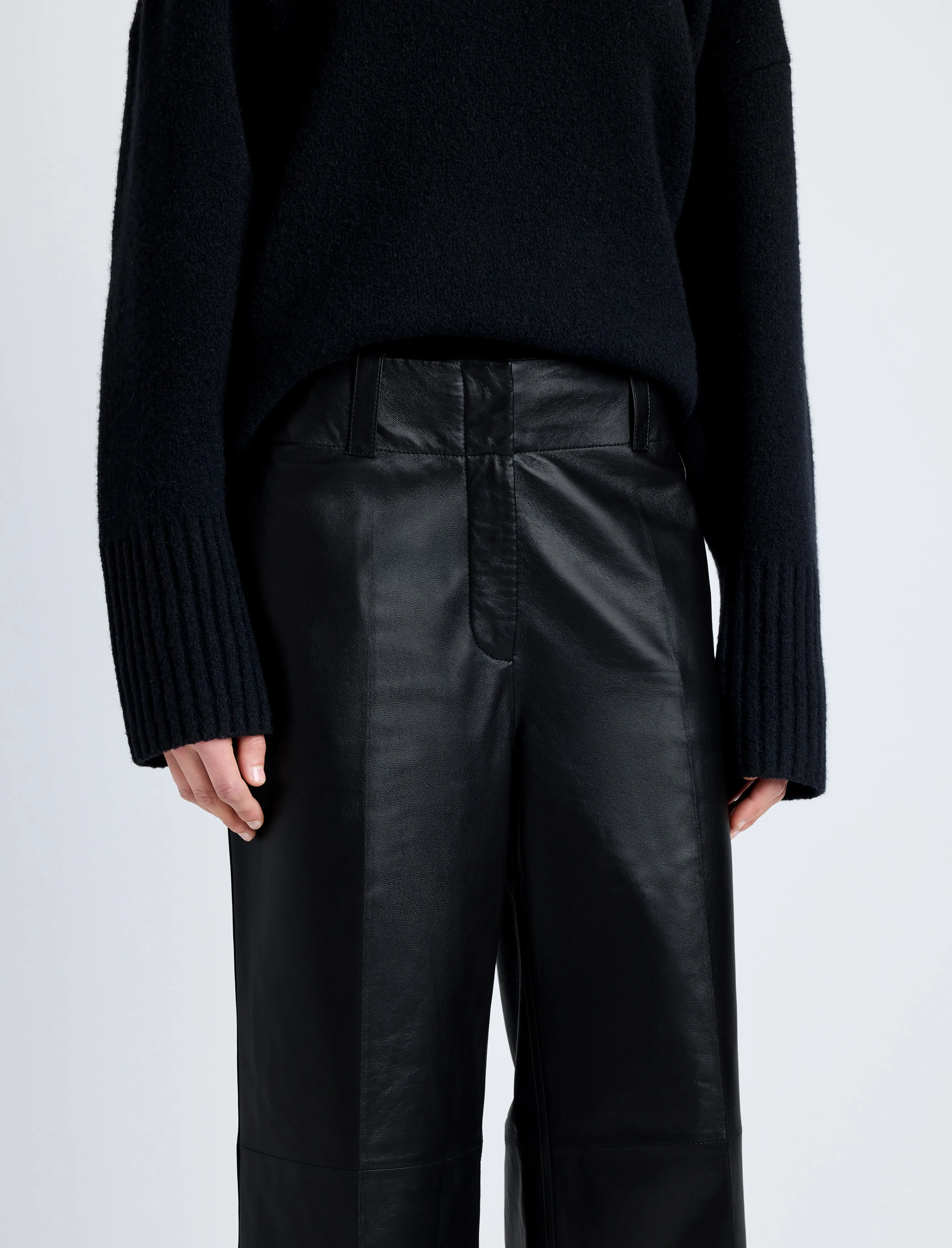Noland Pant in Leather sold by Proenza Schouler product image thumbnail 5