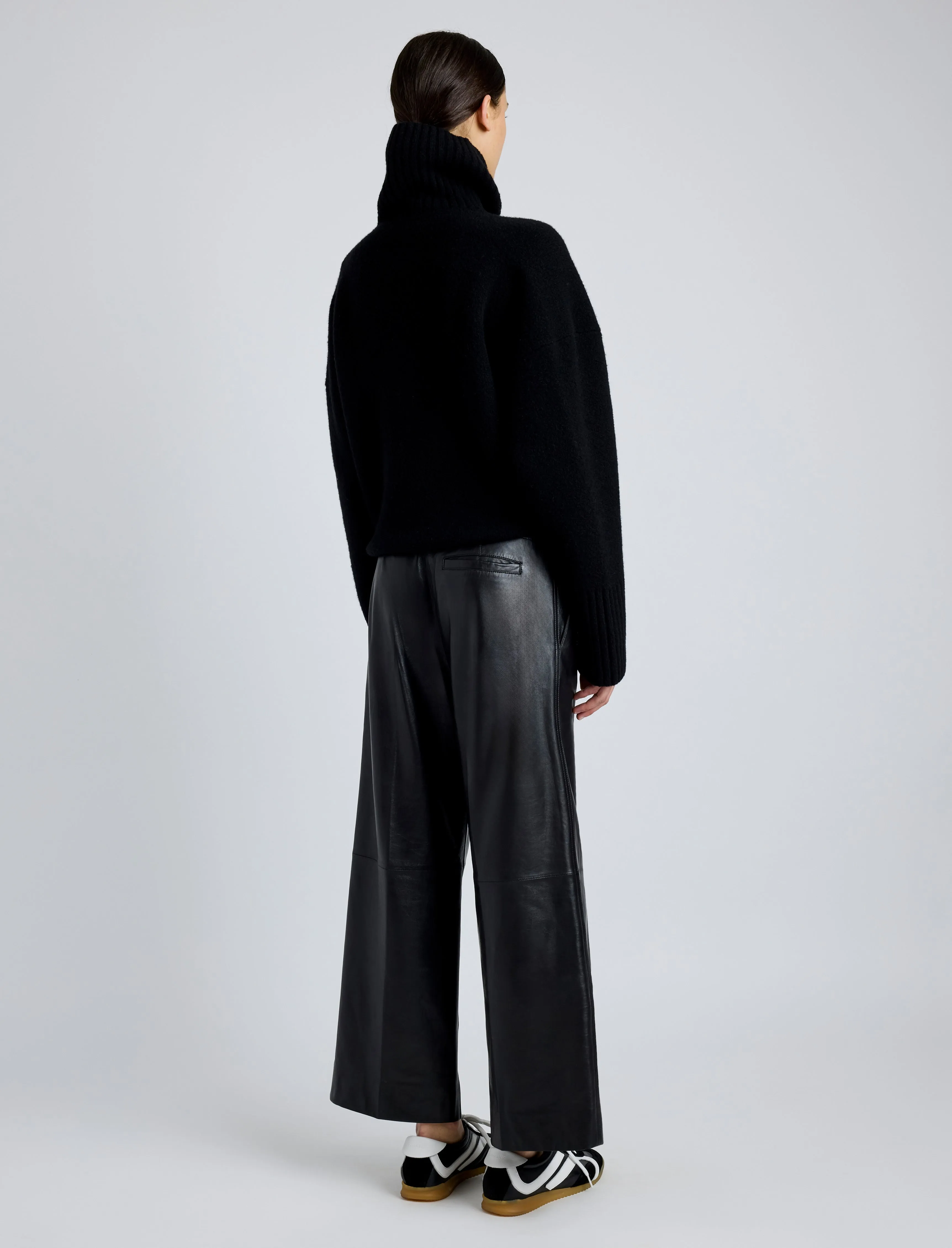 Noland Pant in Leather sold by Proenza Schouler product image thumbnail 4