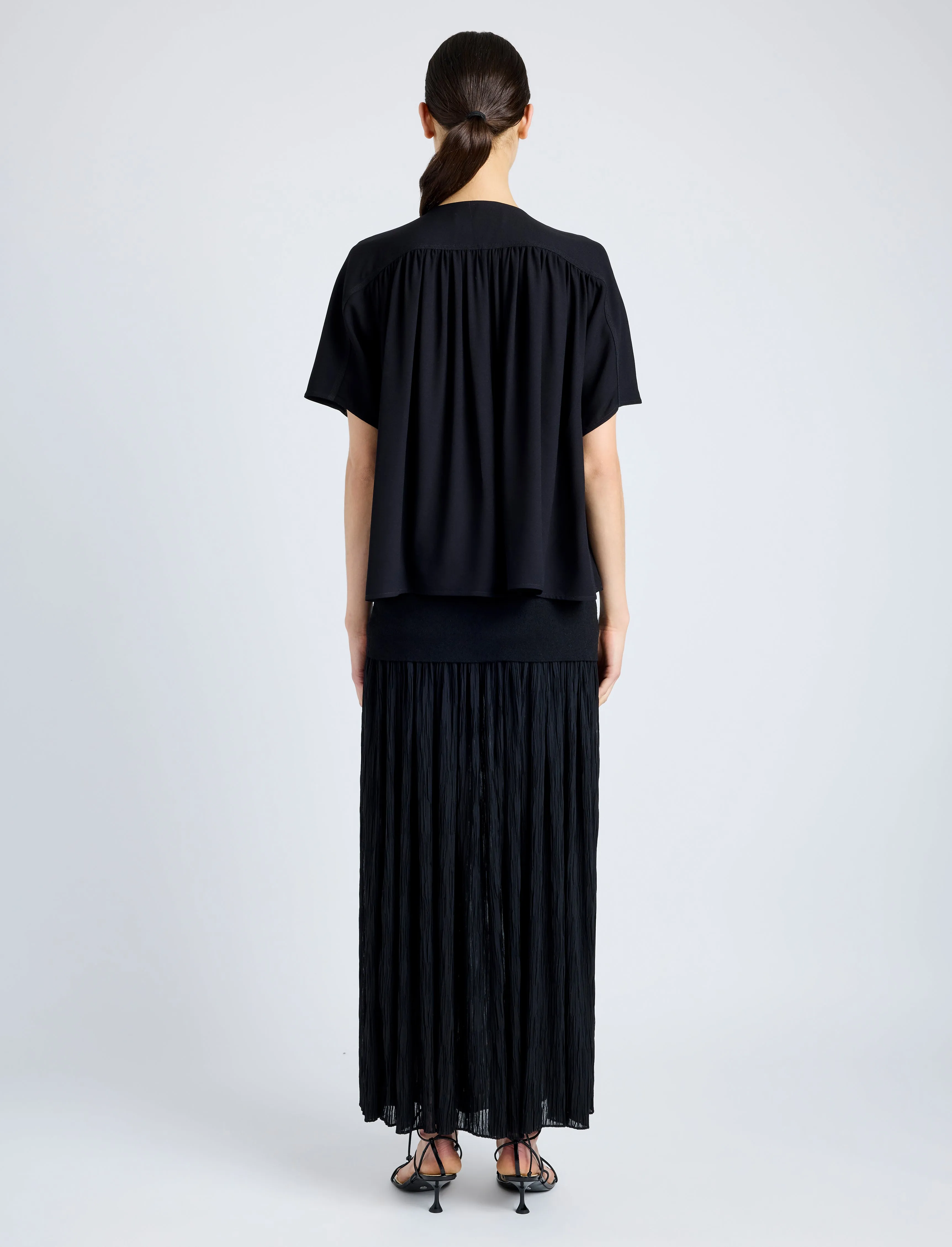 Claire Top in Viscose Georgette sold by Proenza Schouler product image thumbnail 5