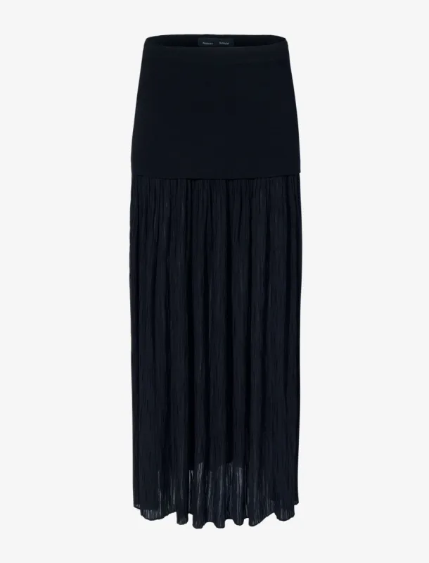 Paige Skirt in Pleated Crepe Chiffon made by Proenza Schouler