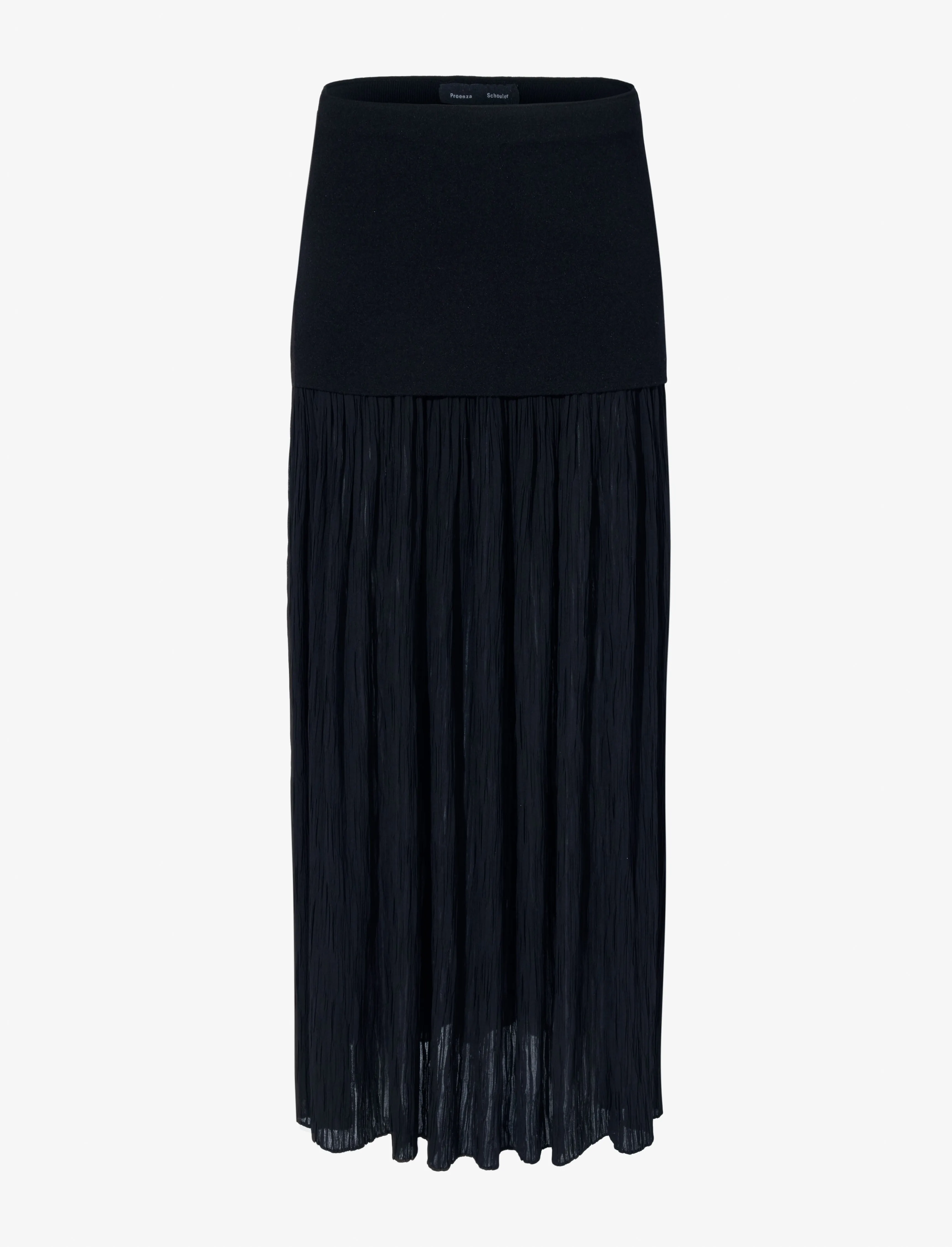 Paige Skirt in Pleated Crepe Chiffon sold by Proenza Schouler