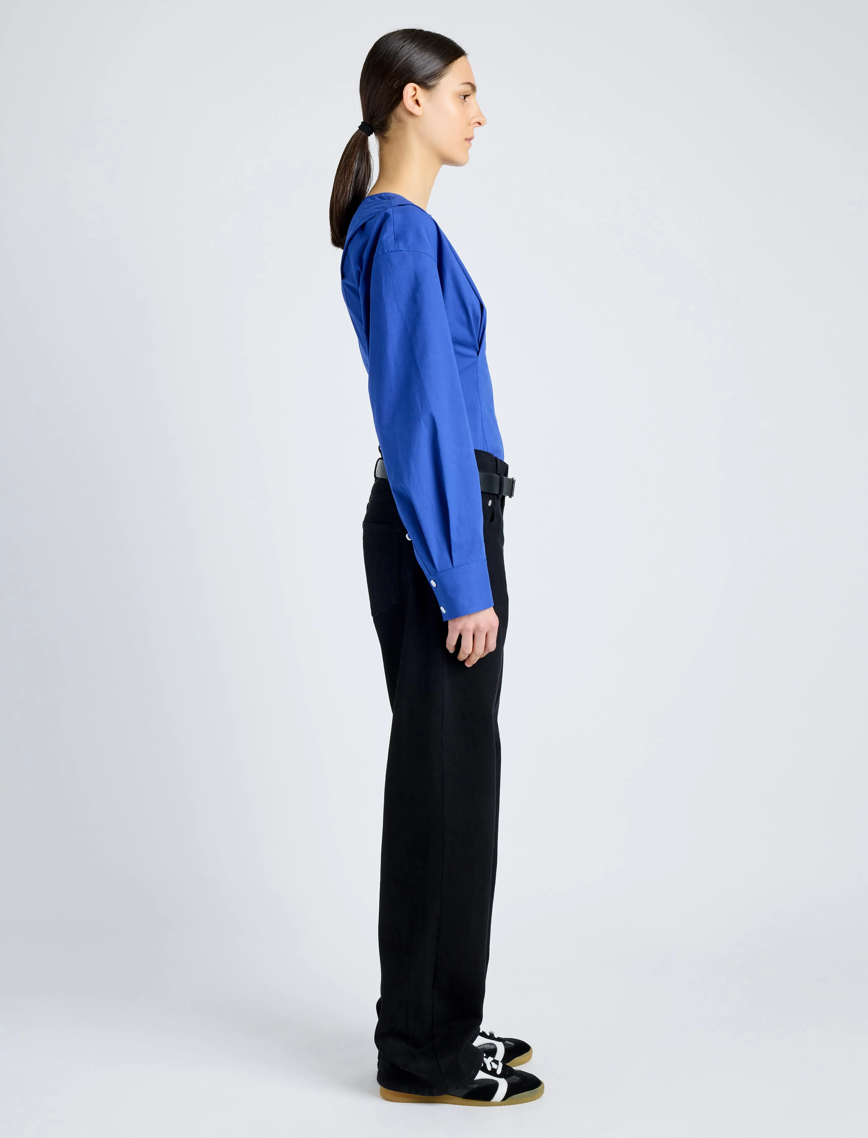 Ivonne Top in Eco Poplin sold by Proenza Schouler product image thumbnail 4