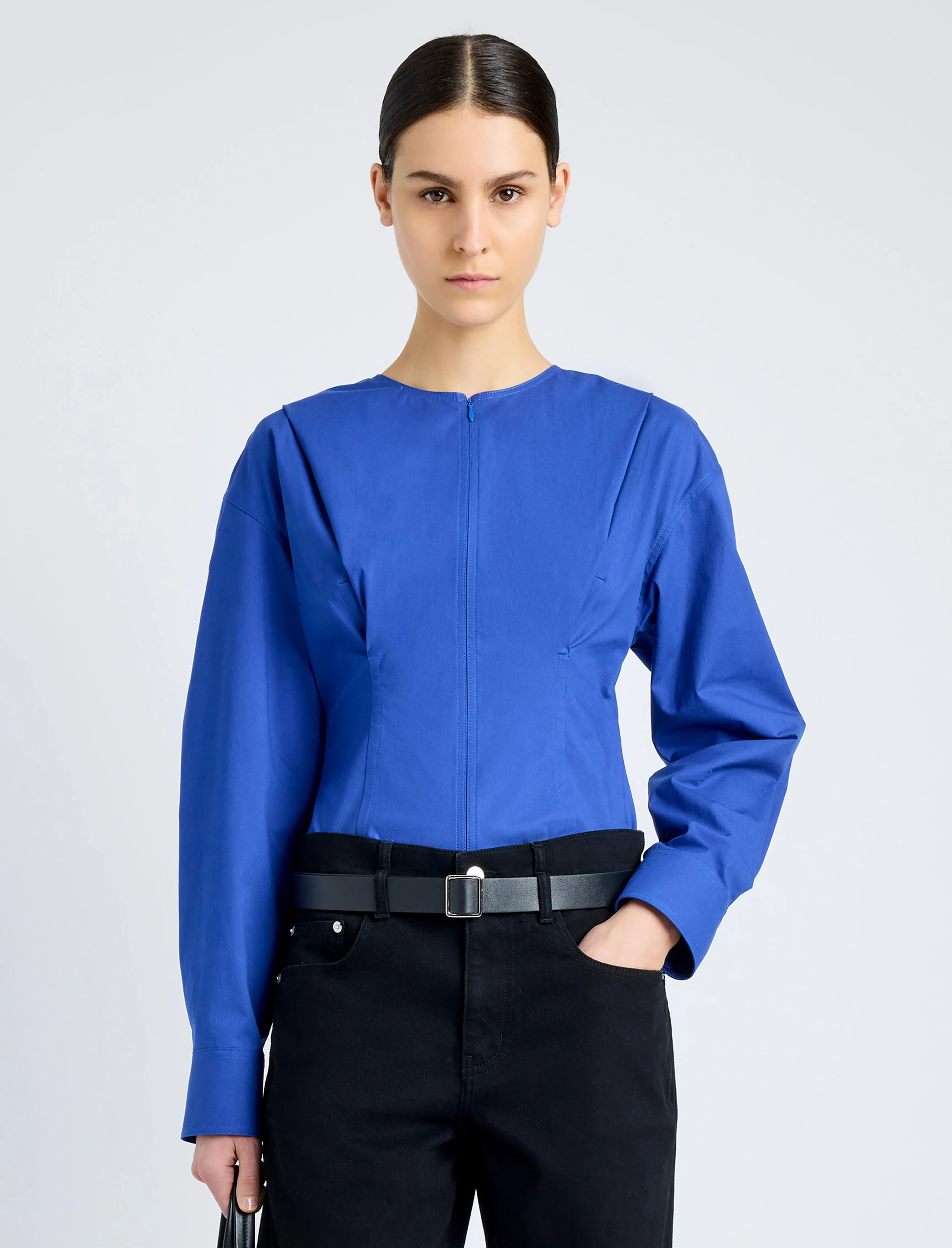 Ivonne Top in Eco Poplin sold by Proenza Schouler product image thumbnail 2